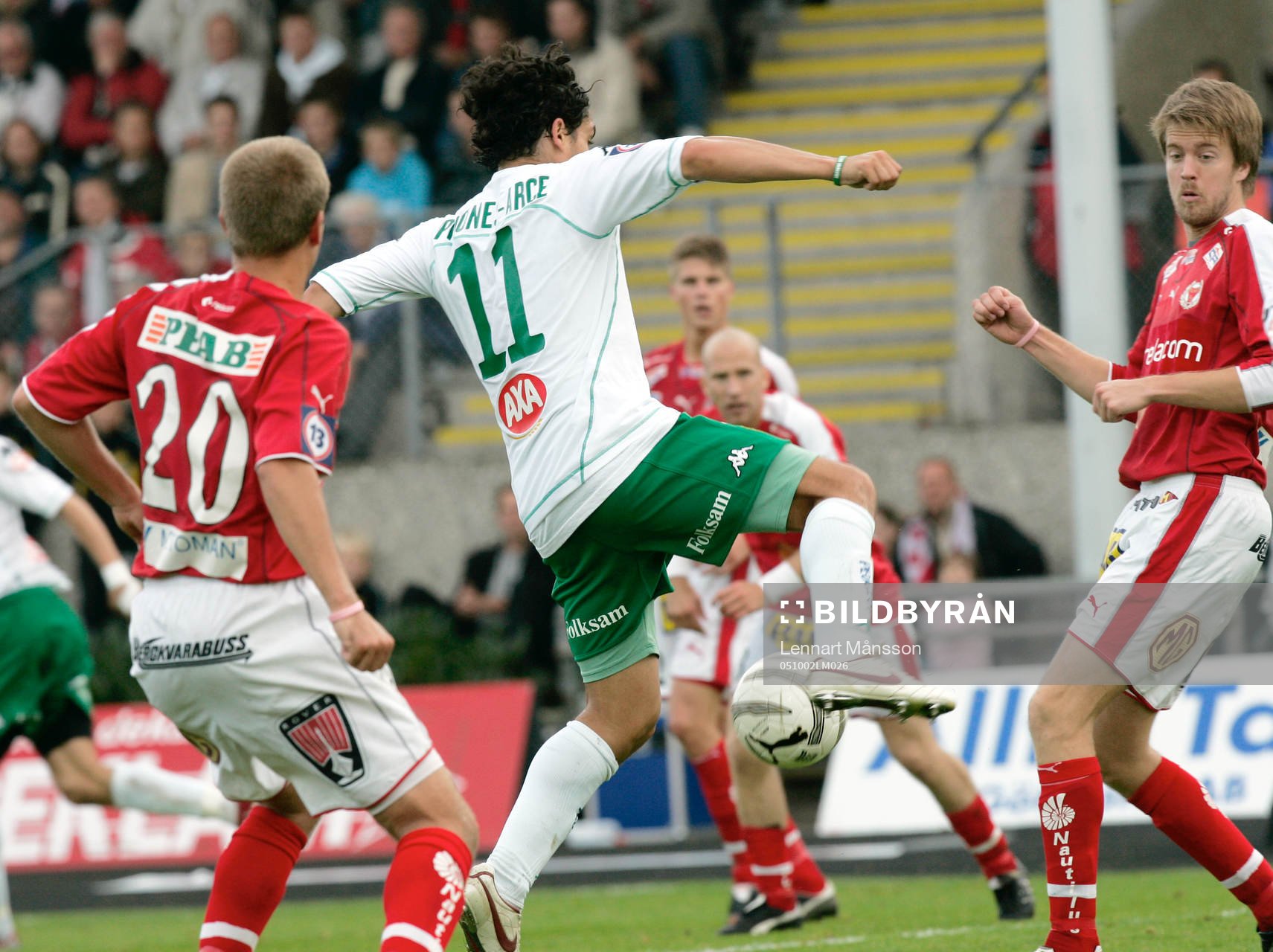 Pablo Pinones-Arce, Hammarby med bollen