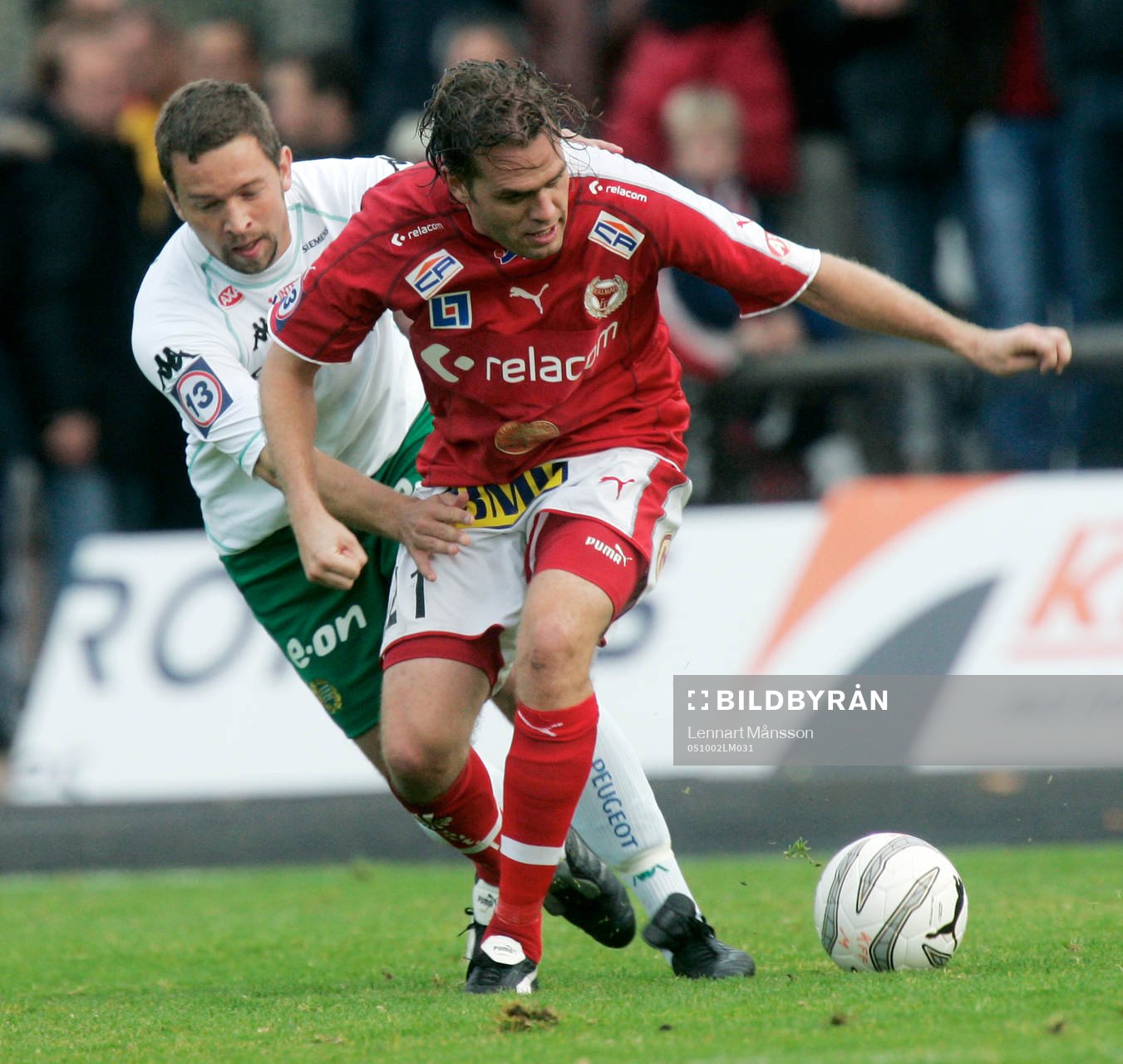 Lasse Johansson, Kalmar och Joakim Jensen, Hammarby