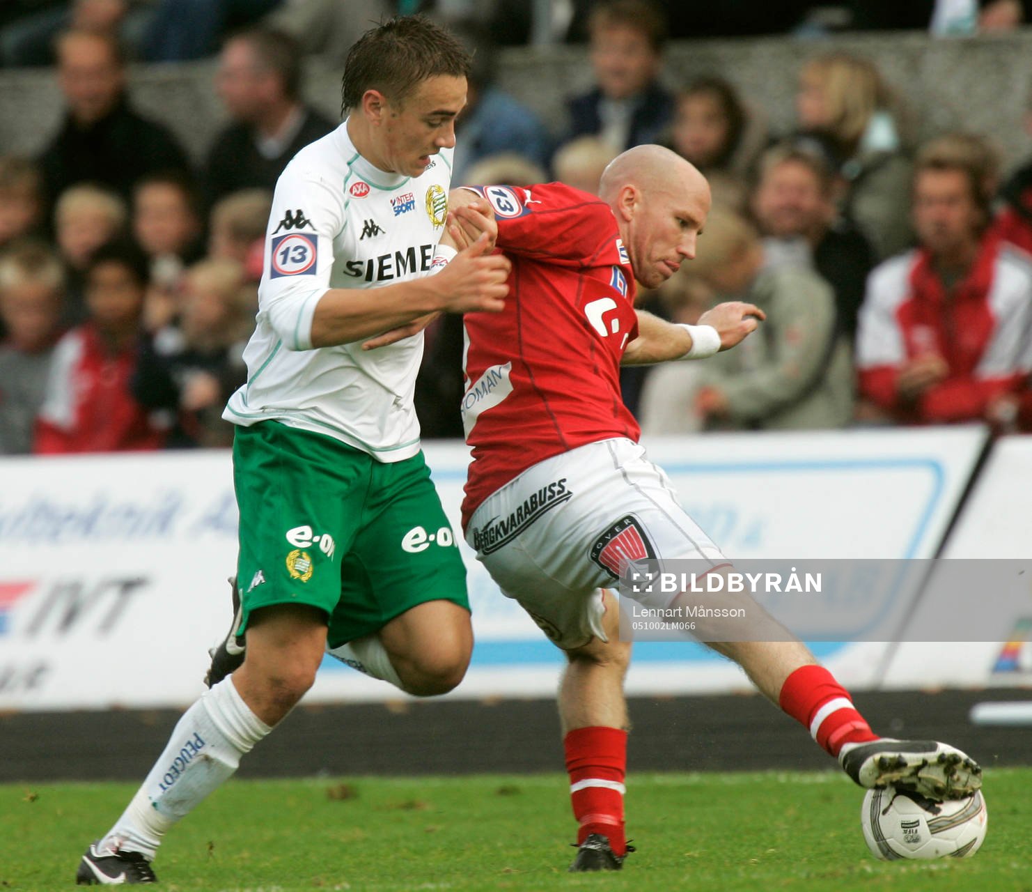 Henrik Rydström, Kalmar och Petter Andersson, Hammarby