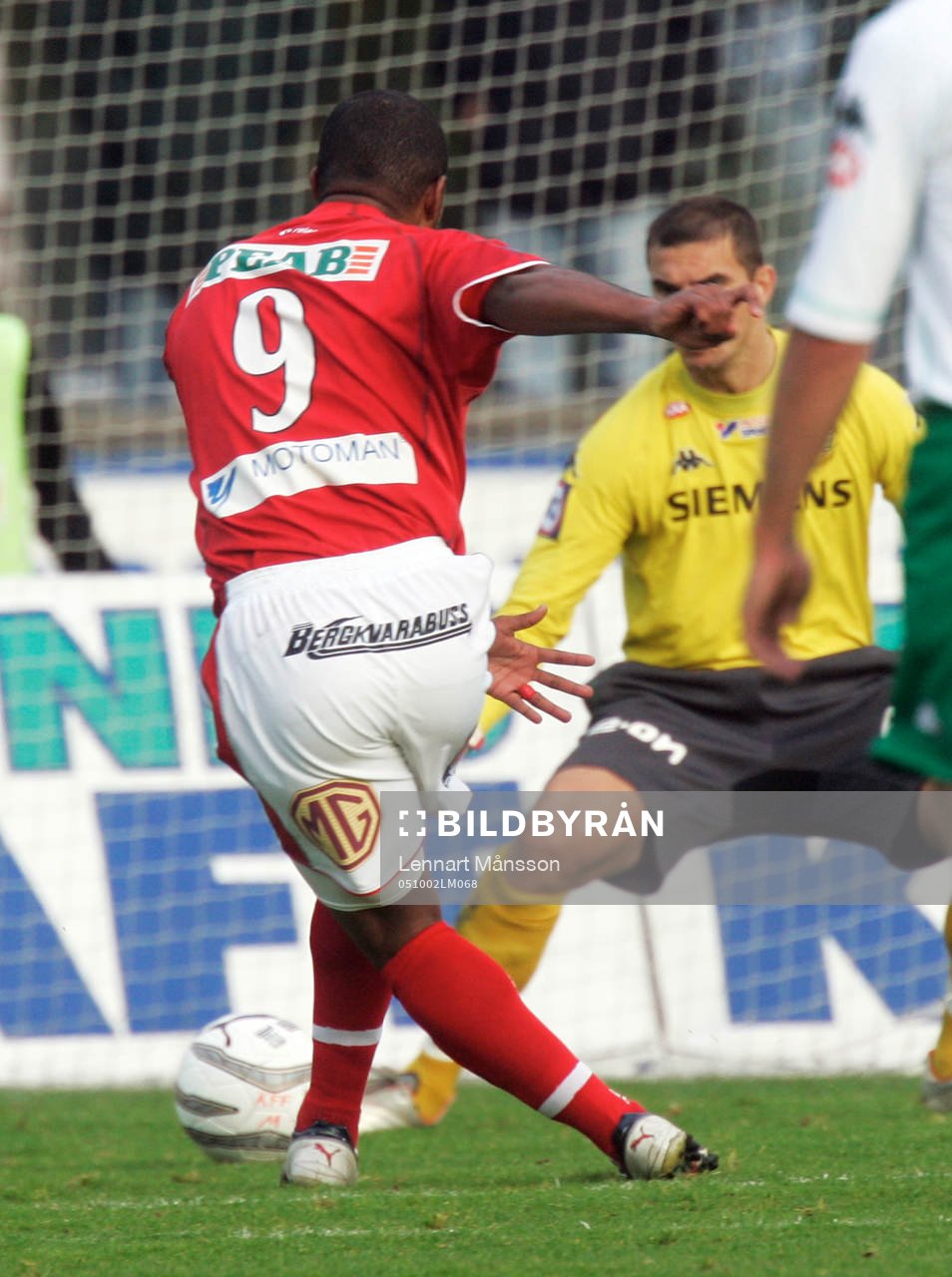 Dede Anderson, Kalmar gör 3-0