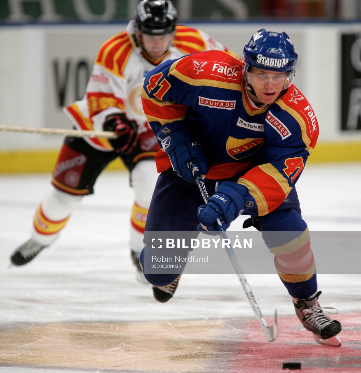 Patrick Thoresén åker ifrån Brynäs