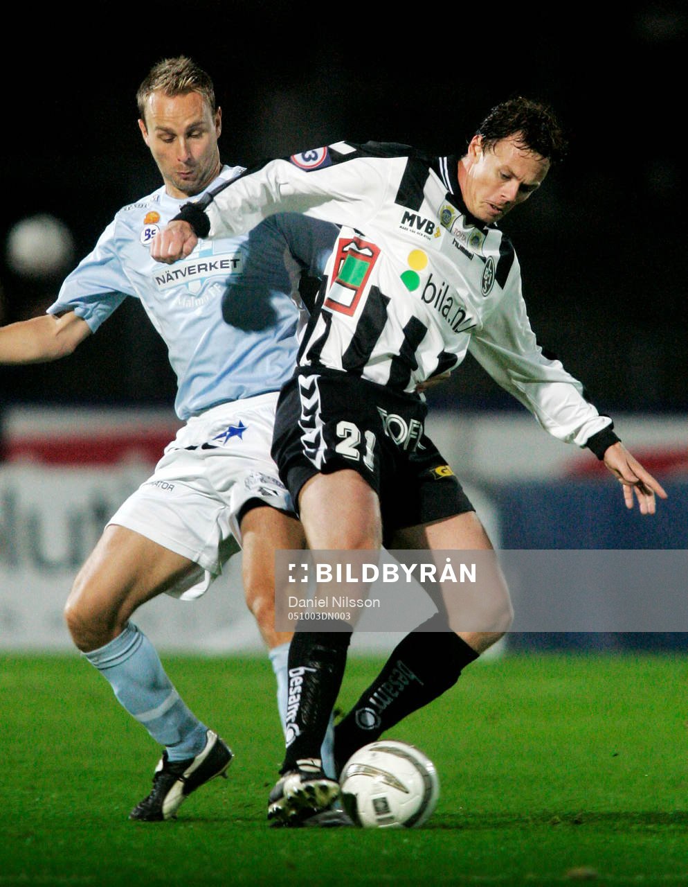 Jon Inge Höiland, Malmö och Andreas Yngvesson, Landskrona