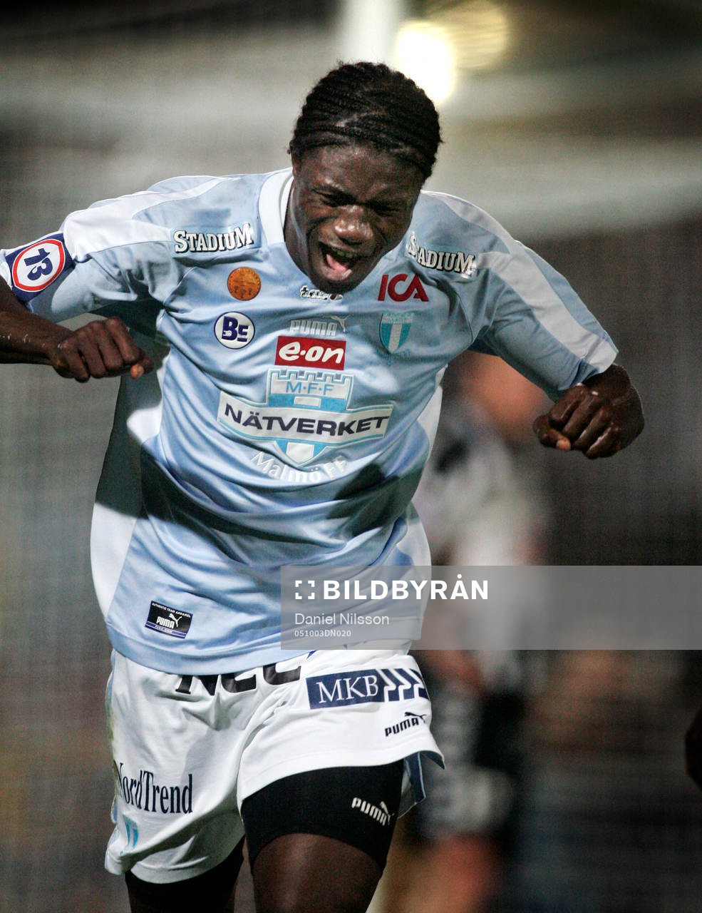 Raoul Kouakou, Malmö, jubel
