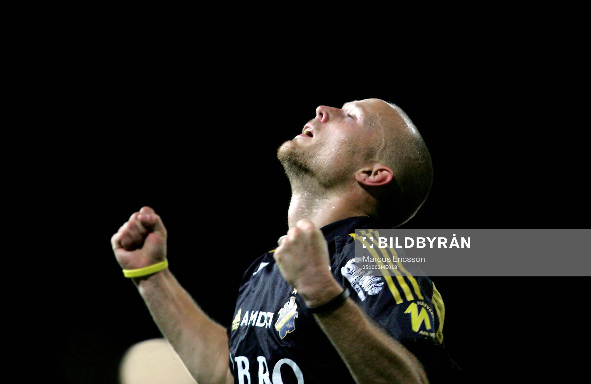 Nicklas Carlsson jubel