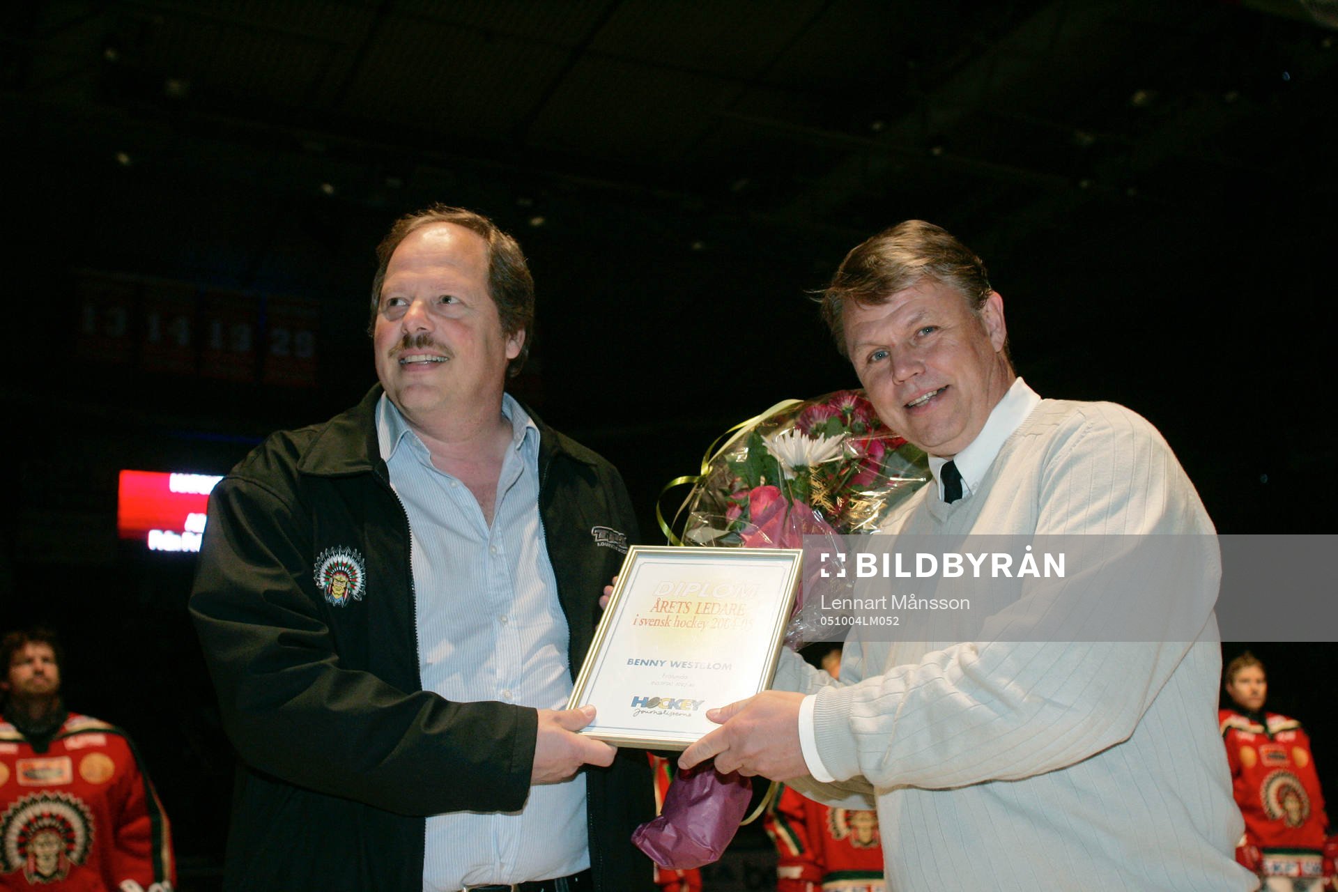 Benny Westblom, Frölunda, årets ledare svensk hockey