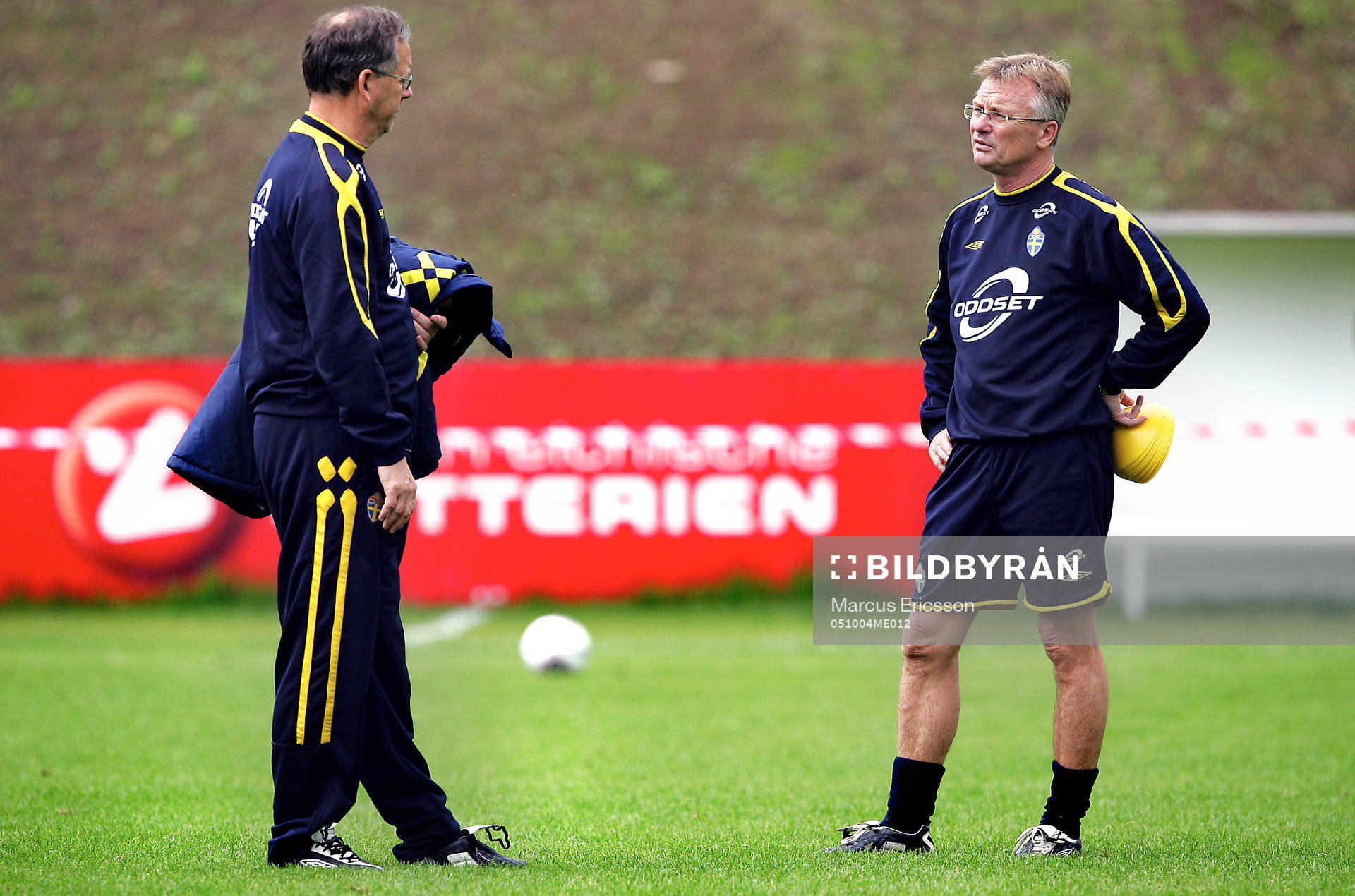 Lars Lagerbäck och Roland Andersson, Förbundskapten