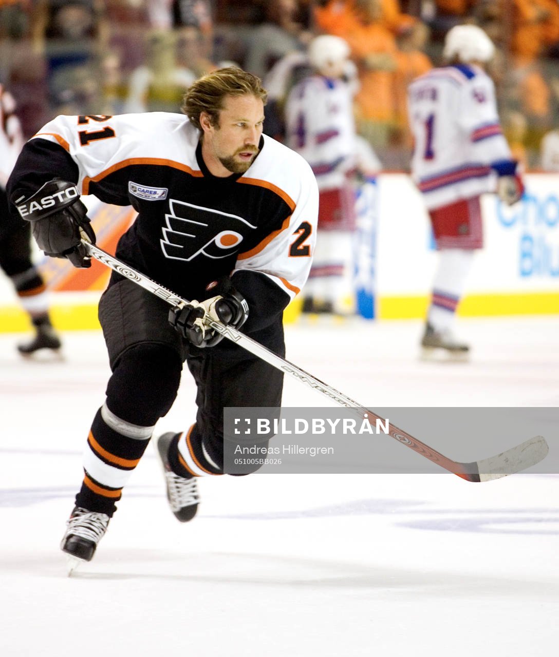 Peter Forsberg spelar sin premiärmatch i NHL för året