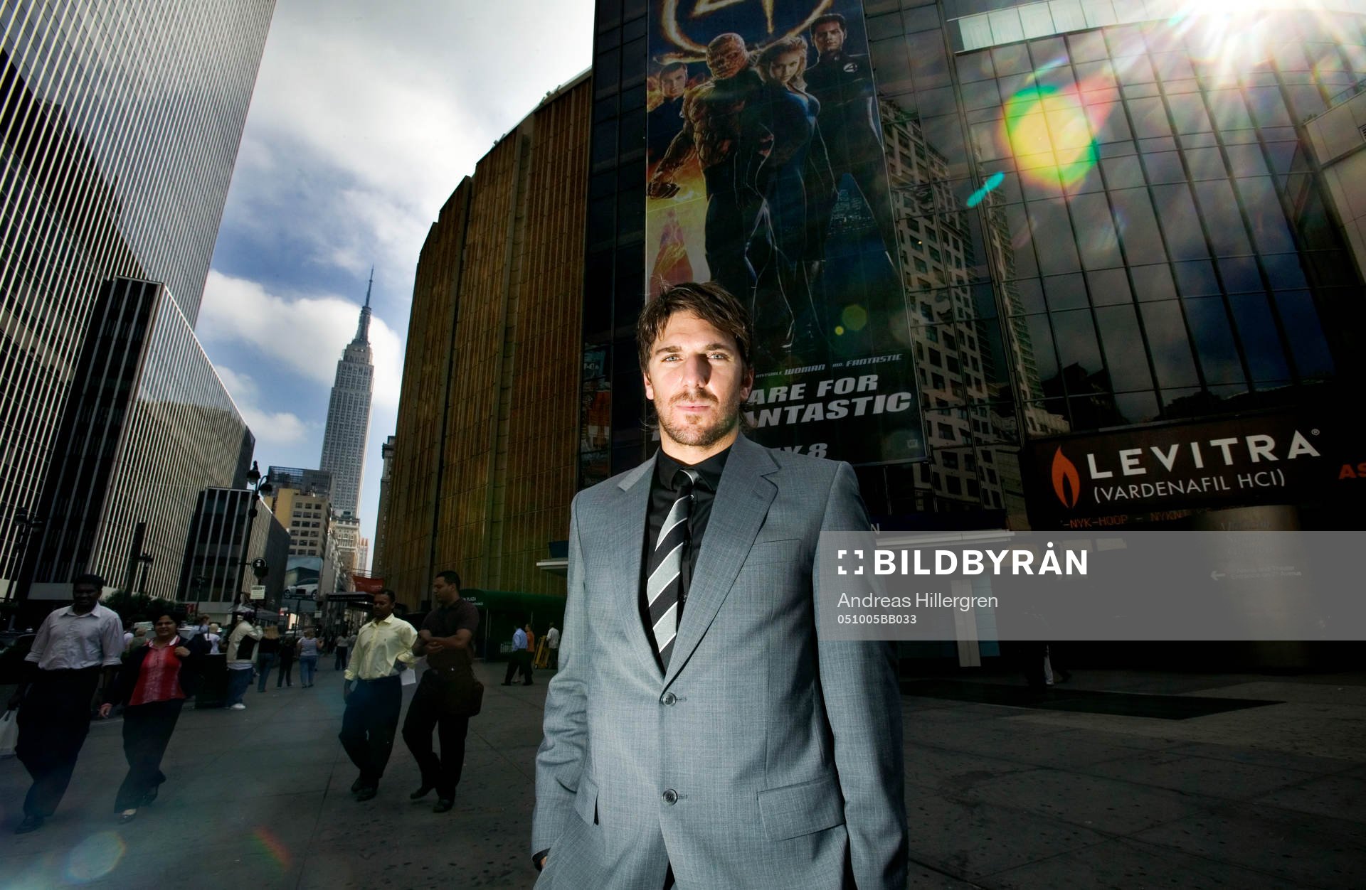 Henrik Lundqvist, vid Madison Square Garden