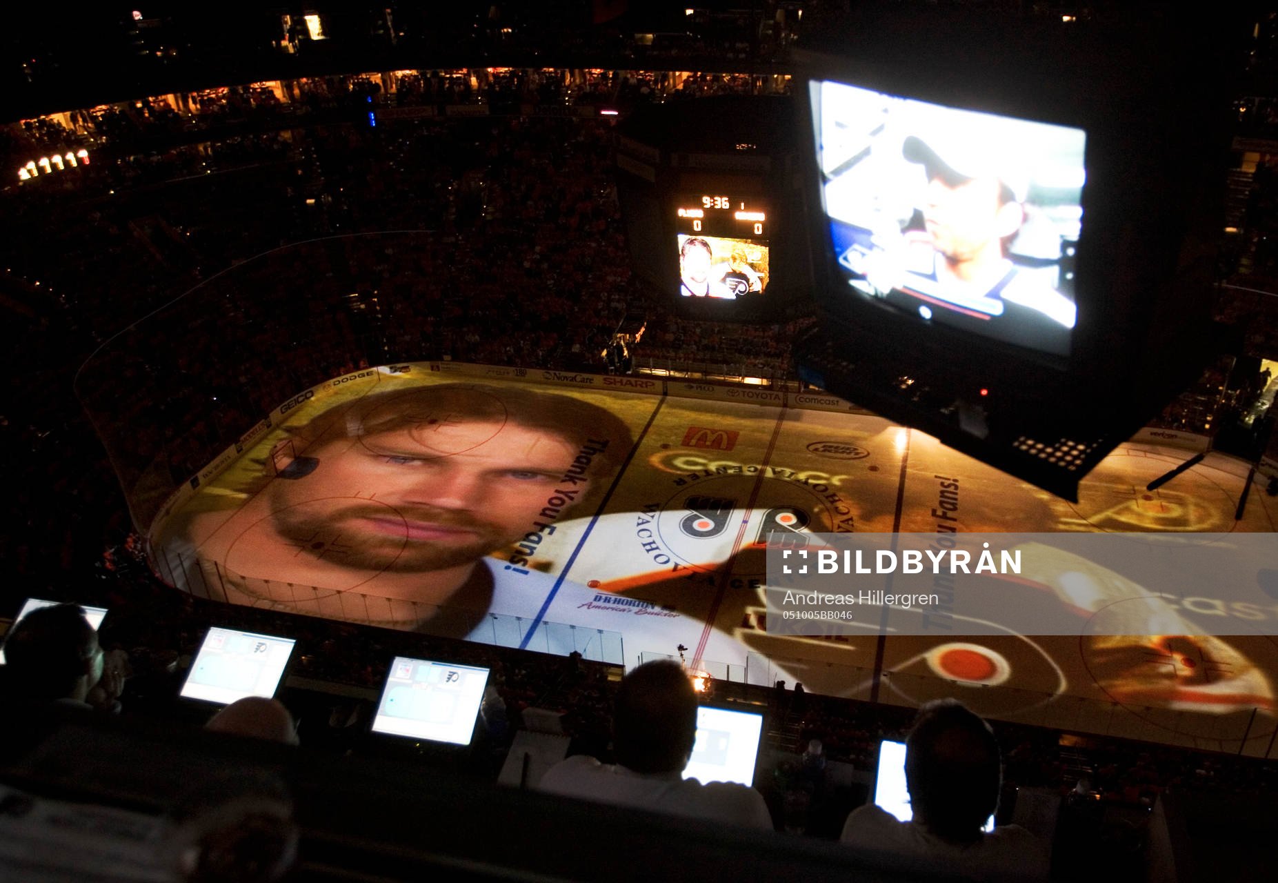 Peter Forsberg spelar sin premiärmatch i NHL för året.