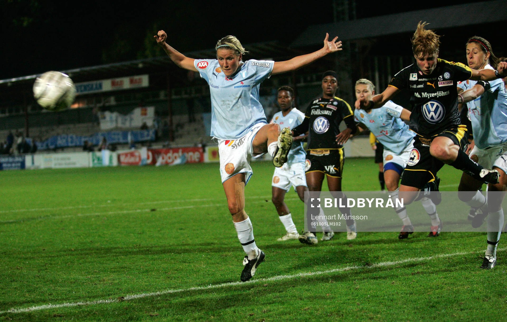Fotboll, dam, Svenska cupen, semifinal, Malmö FF - Umeå