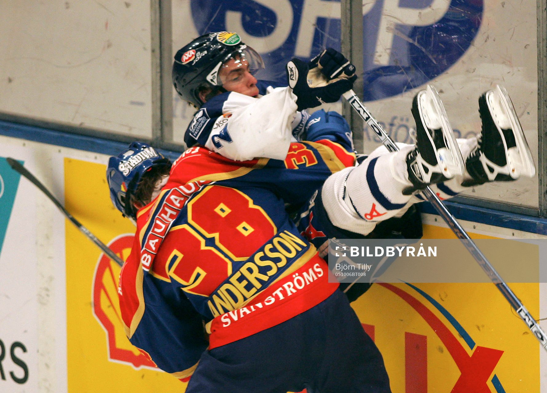 Adam Andersson, Djurgården och Jimmie Eriksson, Leksand