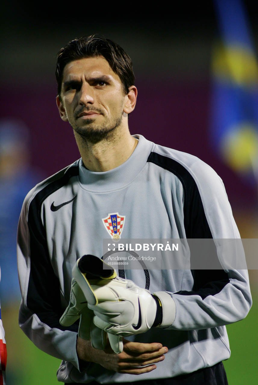 Tomislav Butina, målvakt, Kroatien
