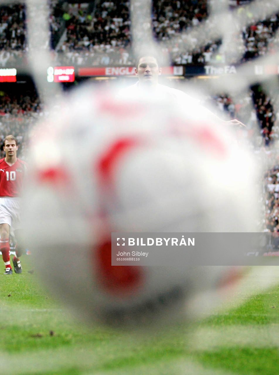 Fotboll, VM-kval, England - Österrike
