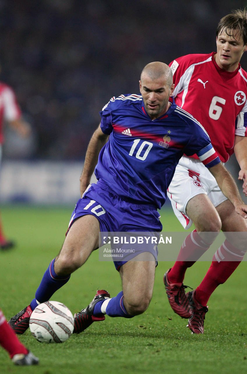 Zinedine Zidane, Frankrike och Vogel, Schweiz