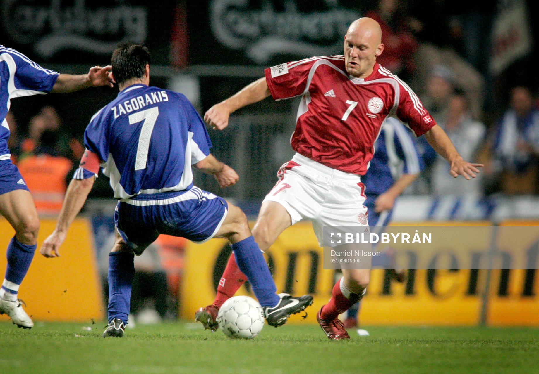 Thomas Sörensen, Danmark och Zagorakis, Grekland