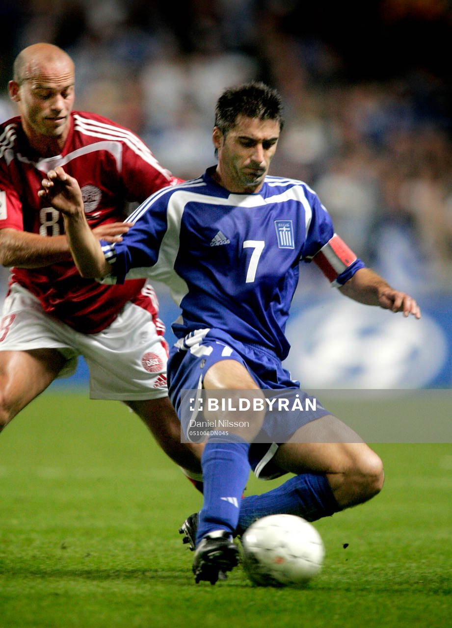  Claus Jensen, Danmark och Zagorakis, Grekland.