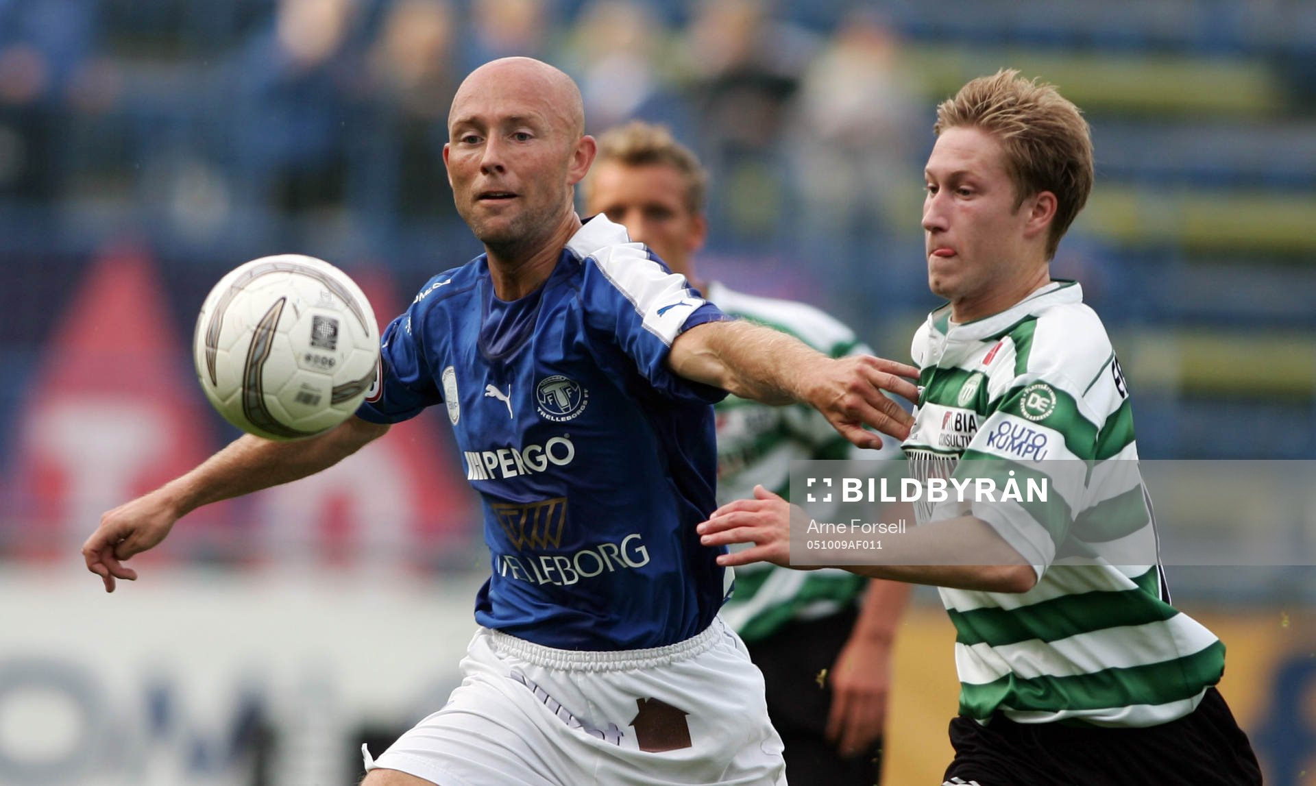 TFF:s Mattias Thylander först på bollen