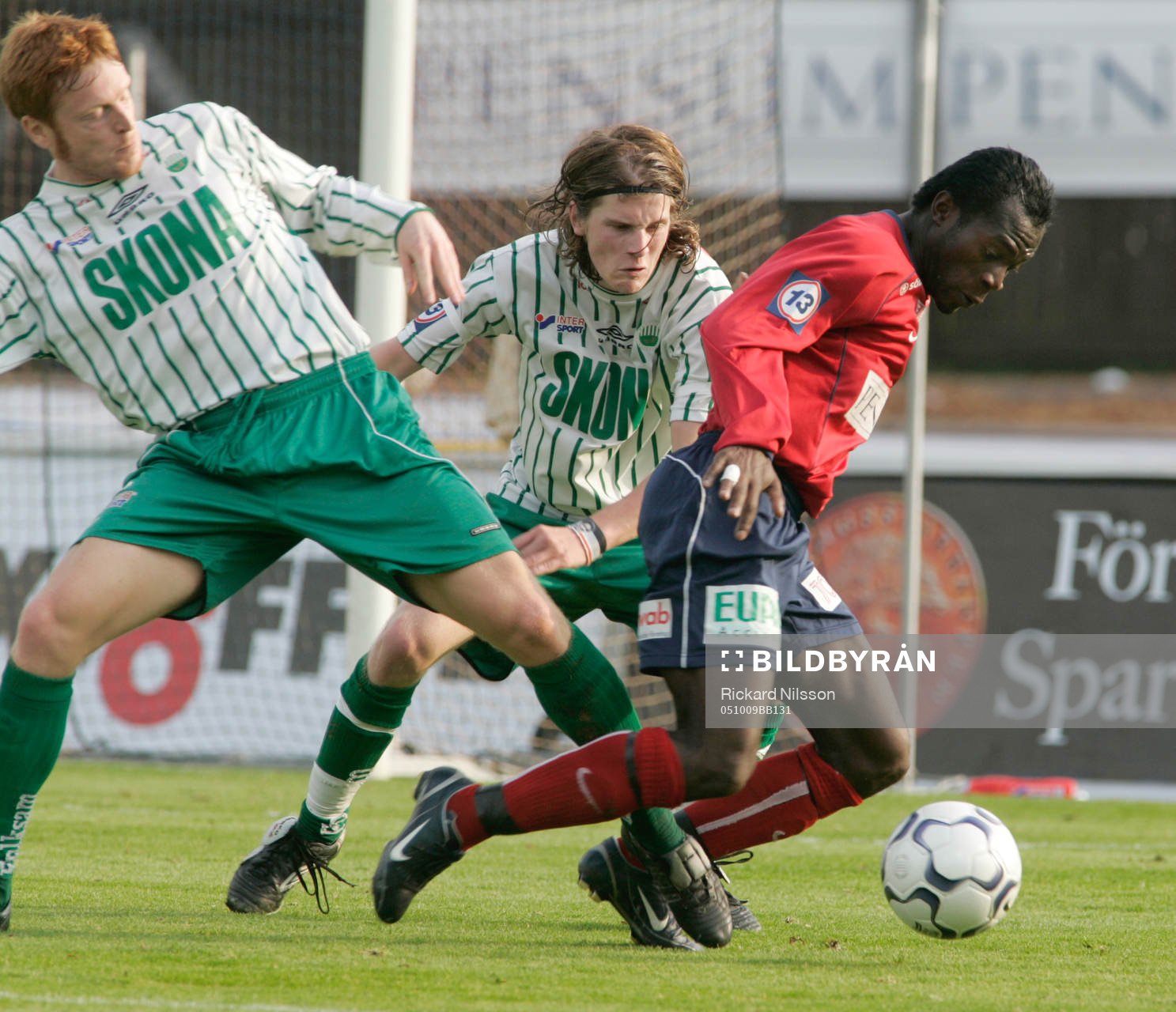 John Pelu, Öster och Ivan Ottordahl, Erik Friberg,