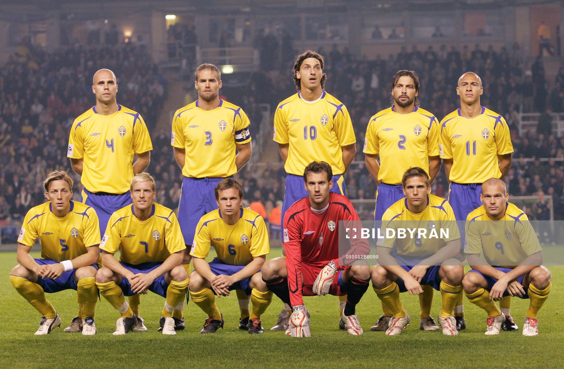 Fotboll, VM-kval, Sverige, lagbild