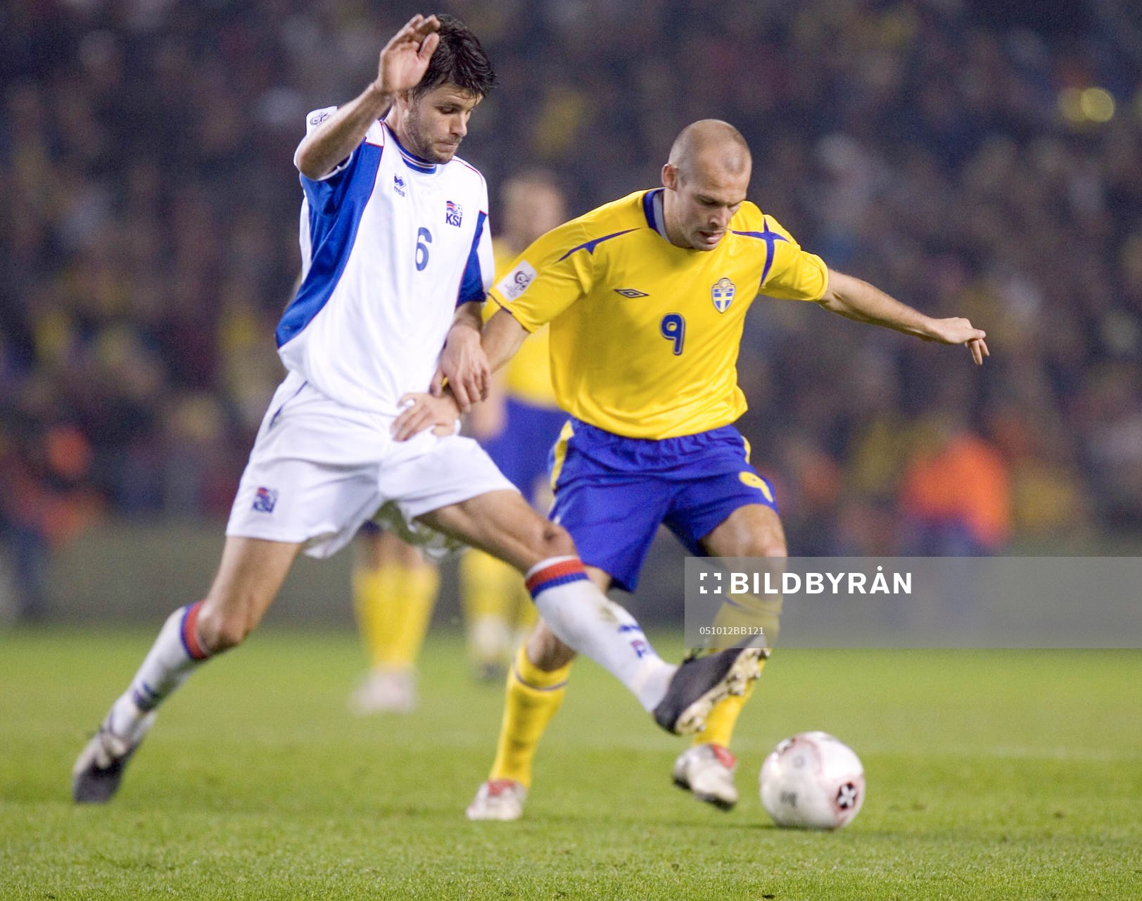 Fredrik Ljungberg, Sverige och Stefan Gislason, Island
