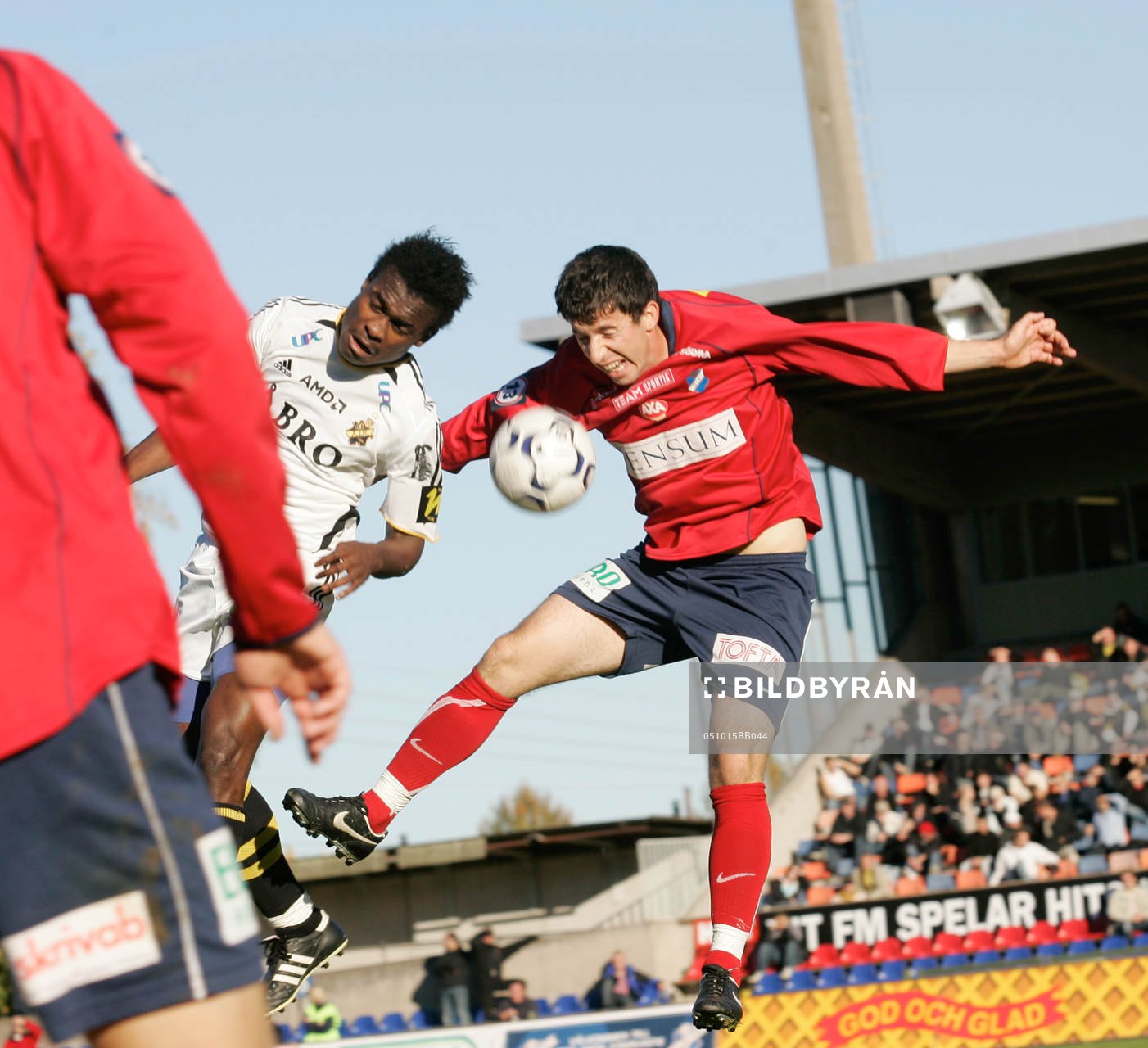 Denis Velic, Öster och Derek Boateng, AIK