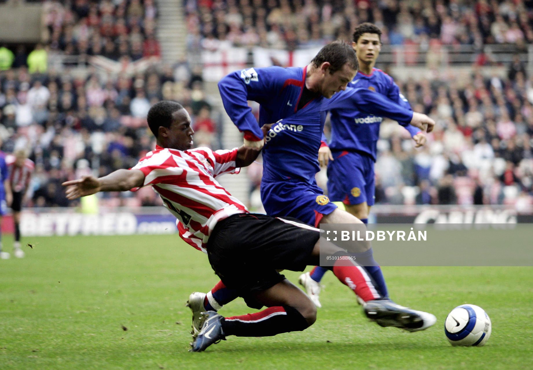 Fotboll, engelsk, premier league, Sunderland - Manchester