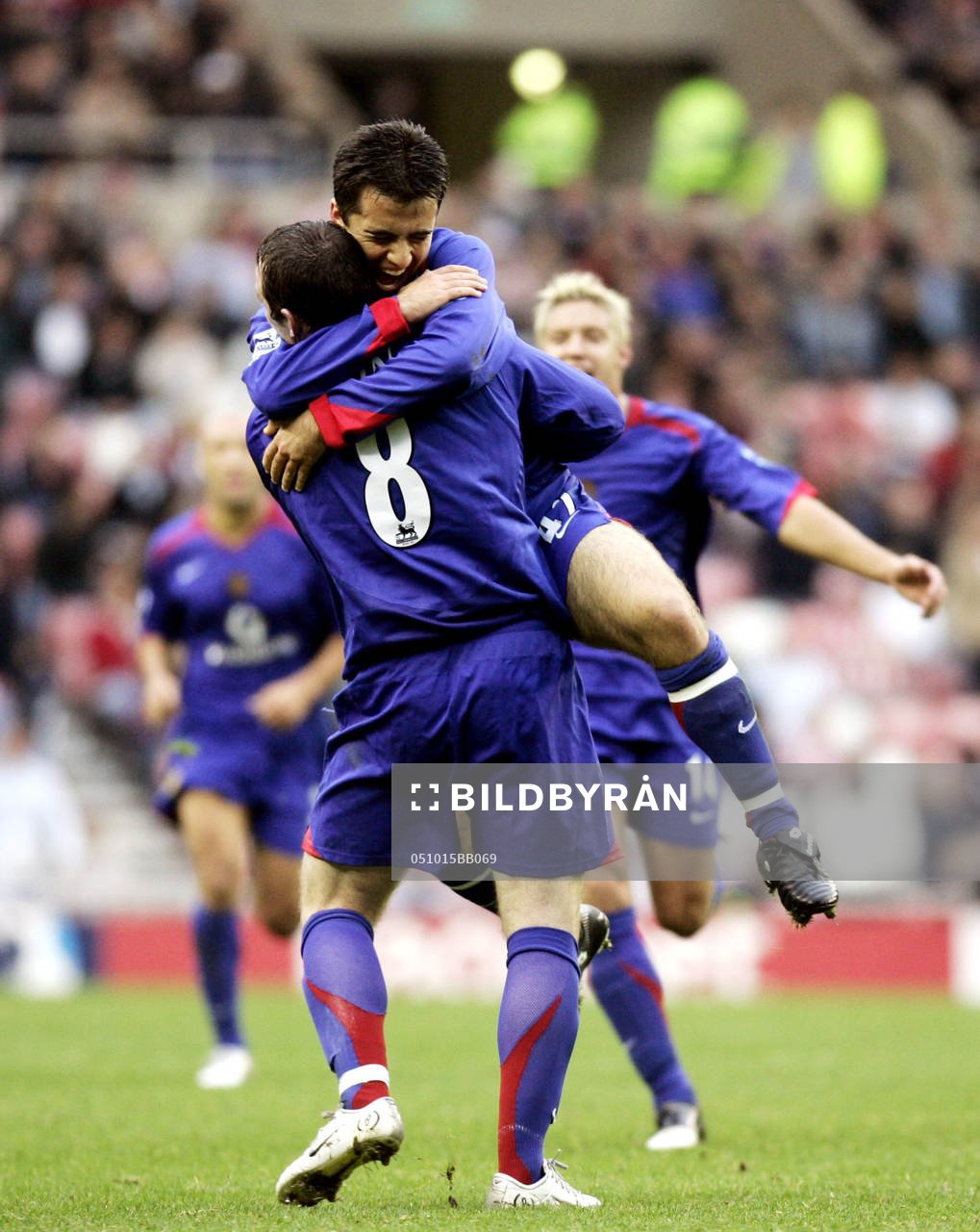 Fotboll, engelsk, premier league, Sunderland - Manchester