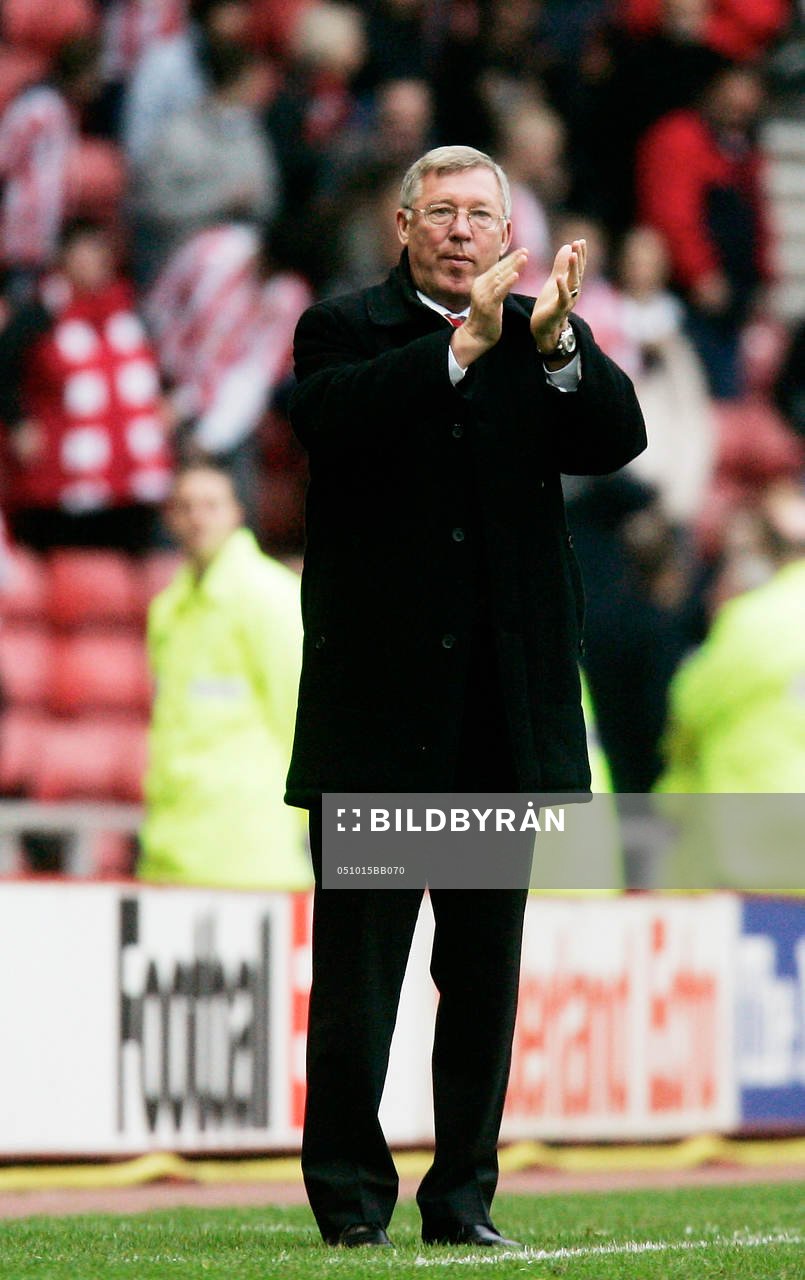 Fotboll, engelsk, premier league, Sunderland - Manchester