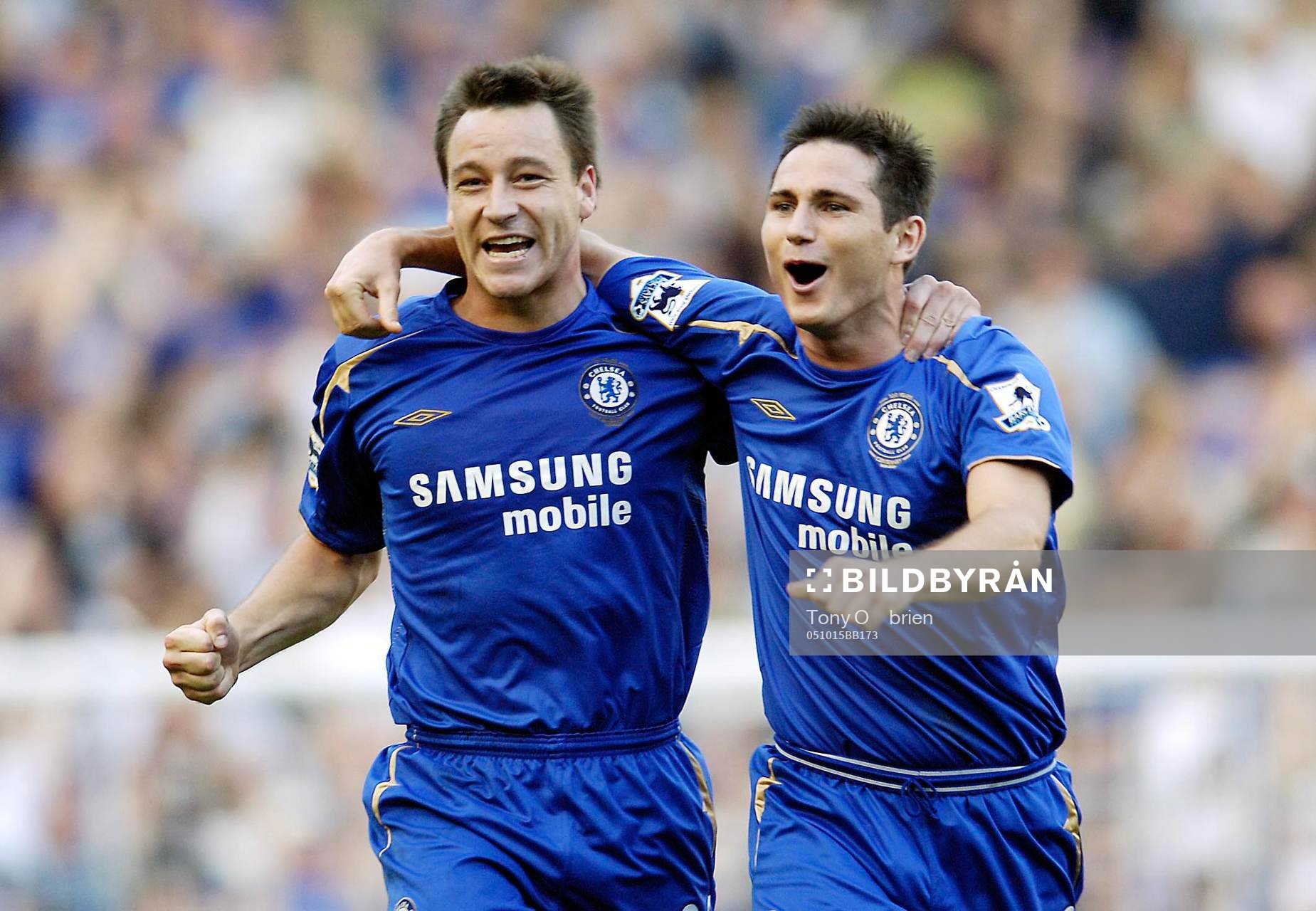 Frank Lampard och John Terry, Chelsea (Jubel)