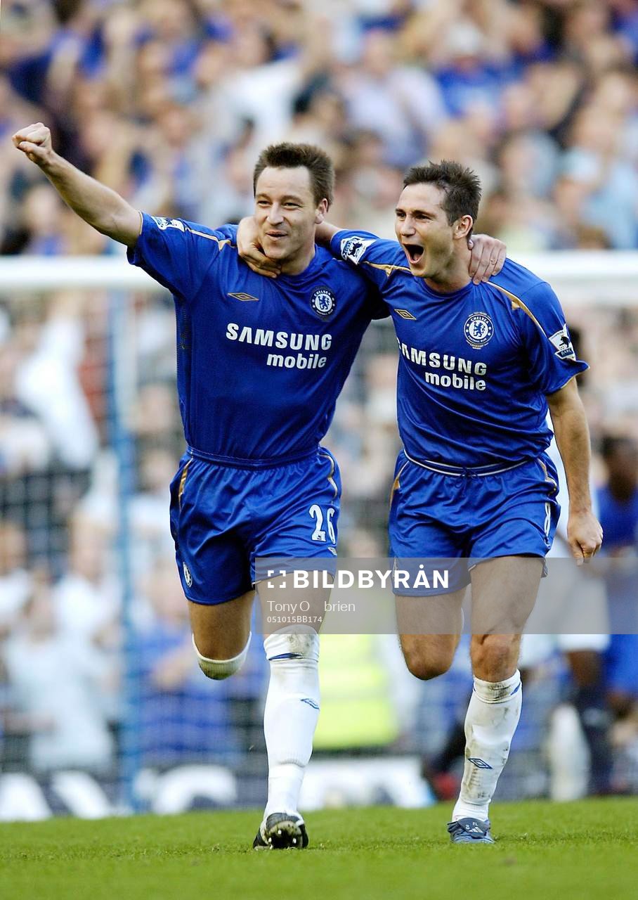Frank Lampard och John Terry, Chelsea (Jubel)