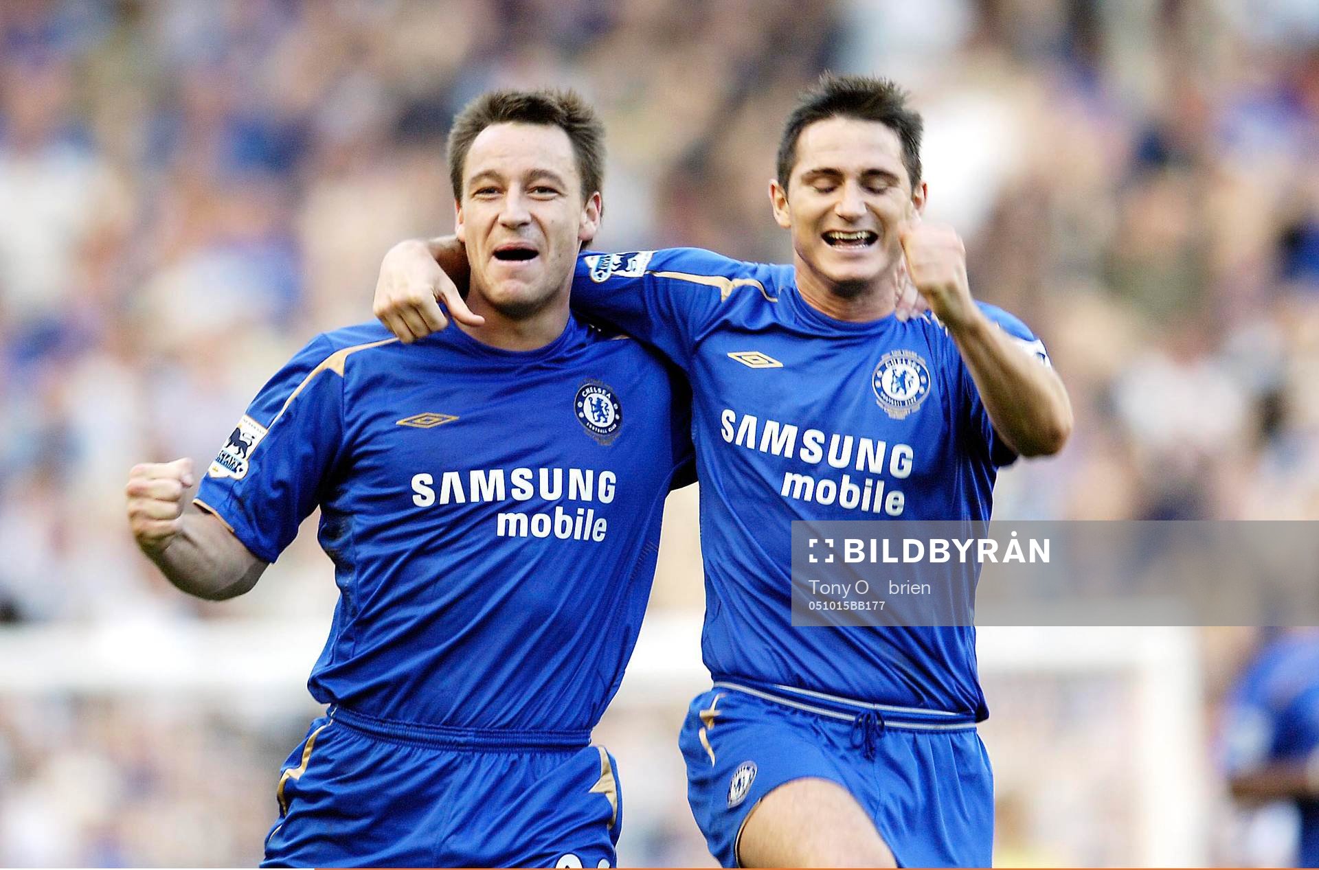 Frank Lampard och John Terry, Chelsea (Jubel)