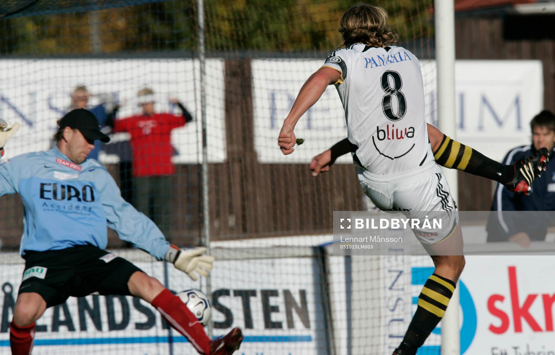 0-1, Daniel Tjernström, AIK