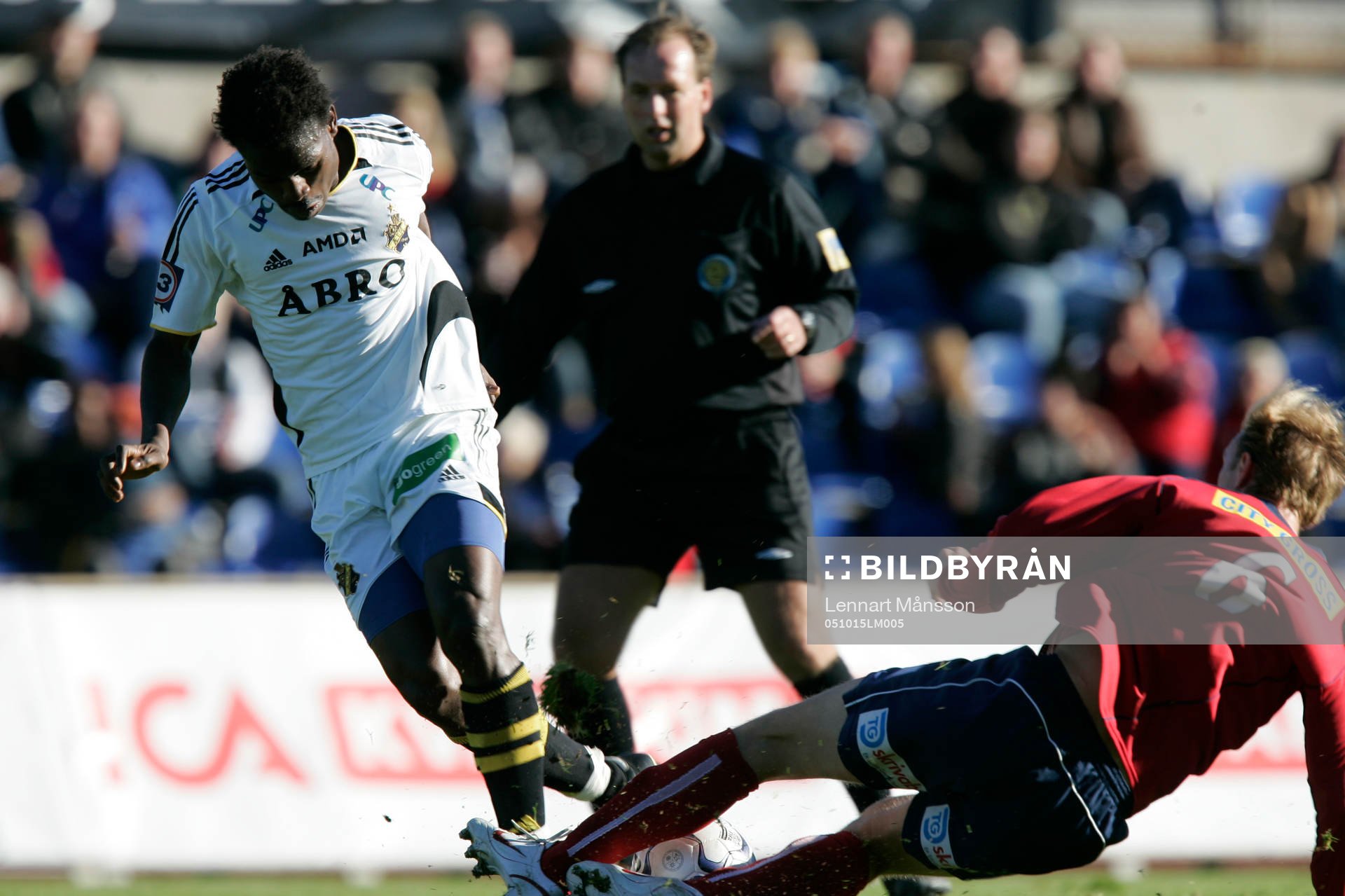Freddy Borg, Öster och Derek Boateng, AIK