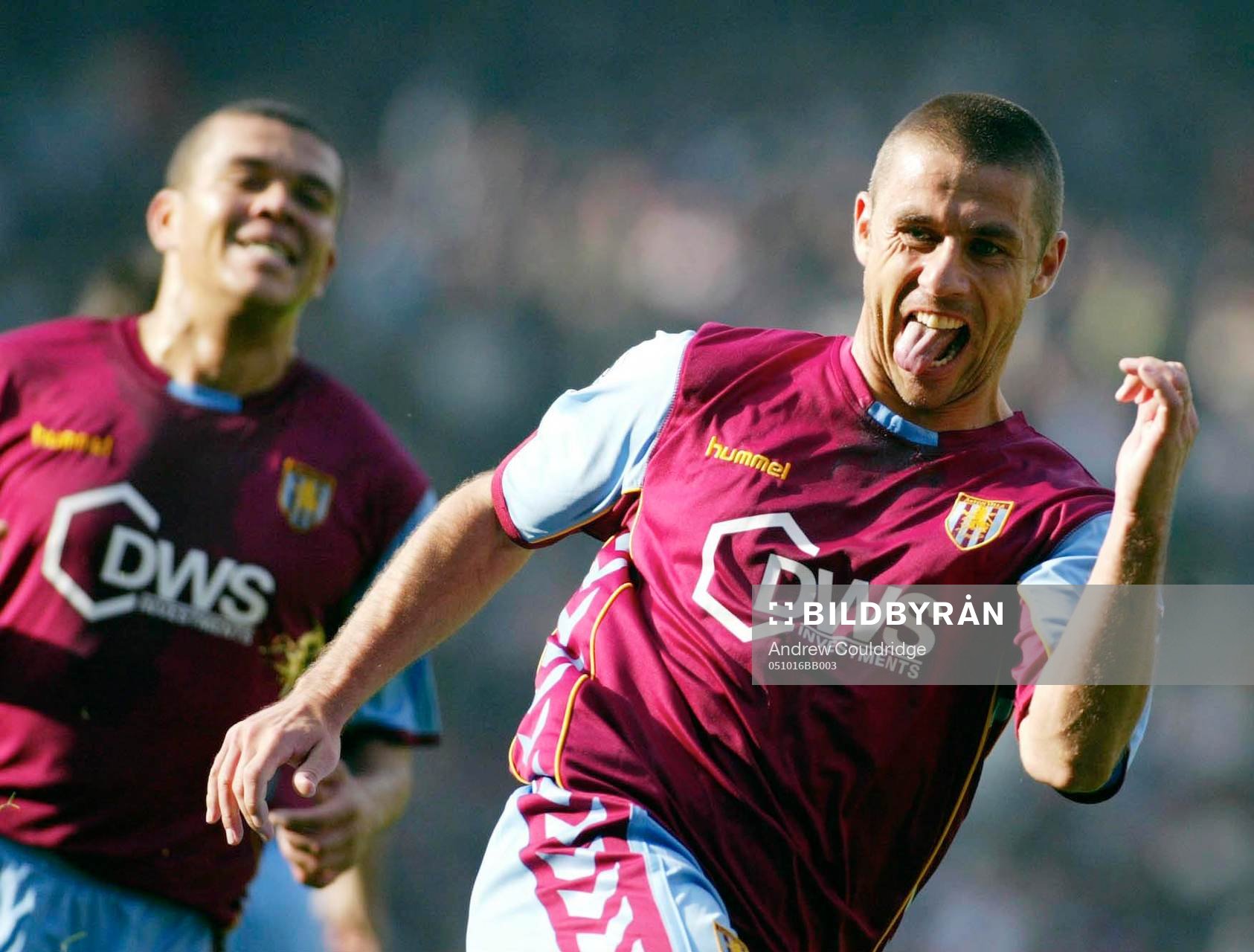 Fotboll, Premier League (Engelsk Liga), Birmingham v Aston Villa: Kevin Phillips, Aston Villa (Jubel)