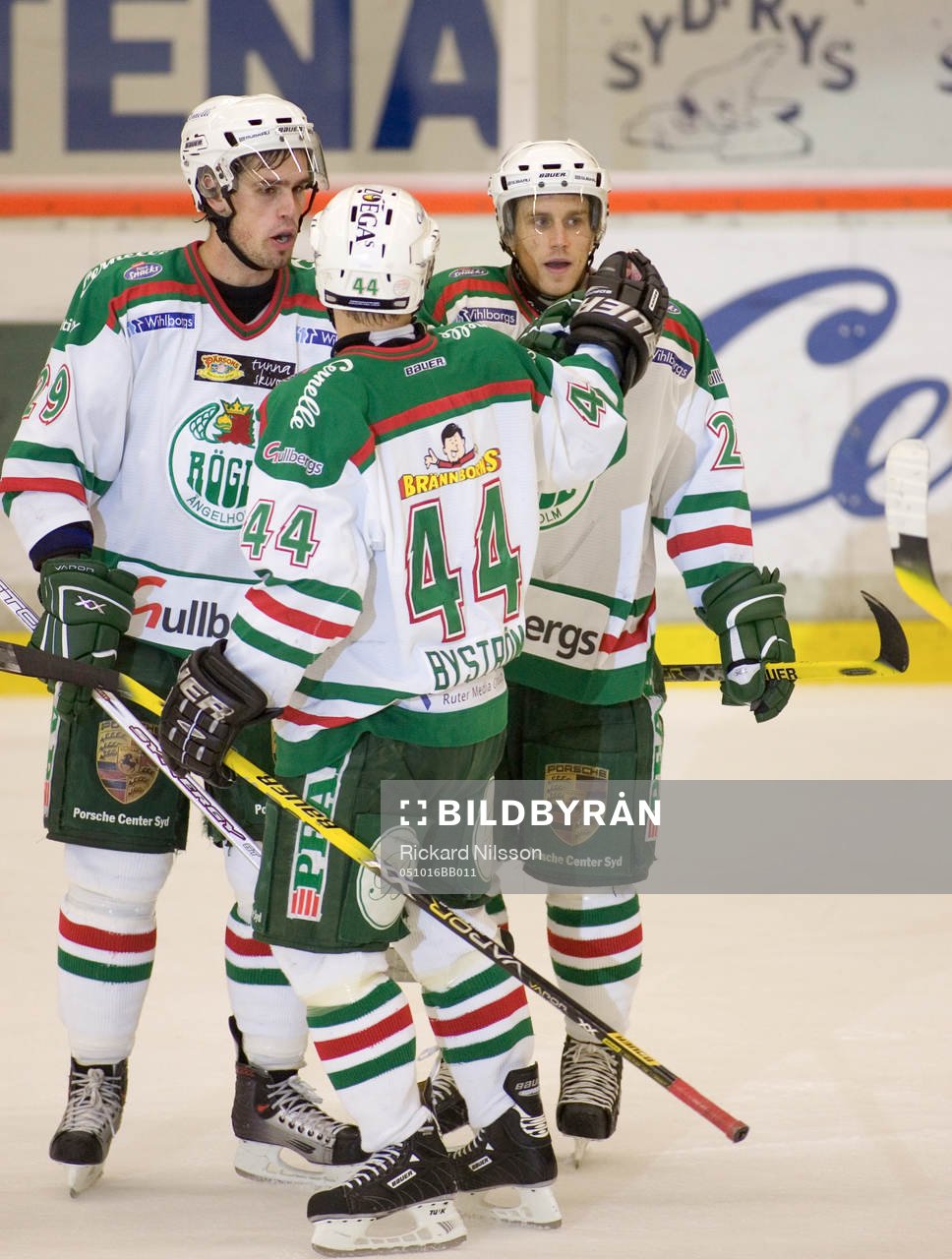 Mattias Carlsson, Fredrik Persson och Andreas Byström,
