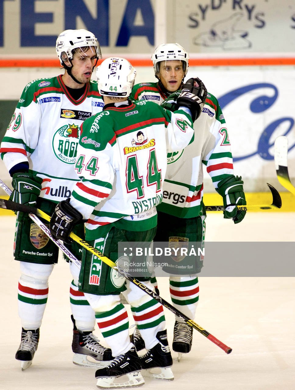 Mattias Carlsson, Fredrik Persson och Andreas Byström,