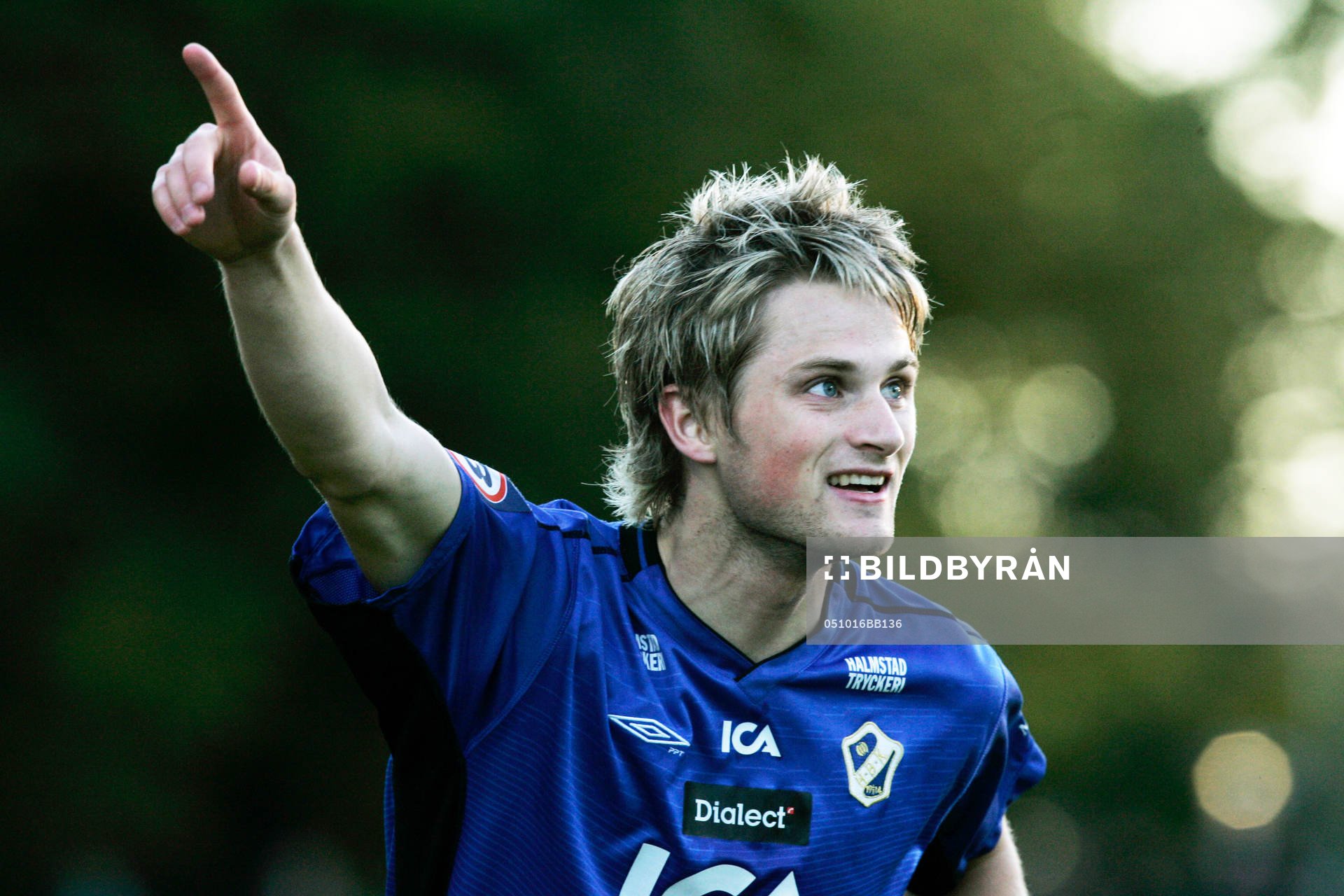 1-0 Gunnar Heidar Thorvaldson, som gick upp i
