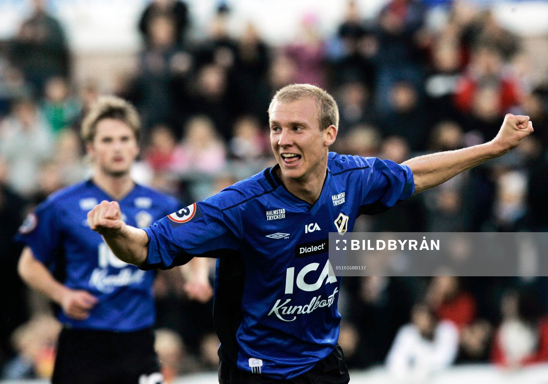 2-0 Andreas Johansson. Jubel