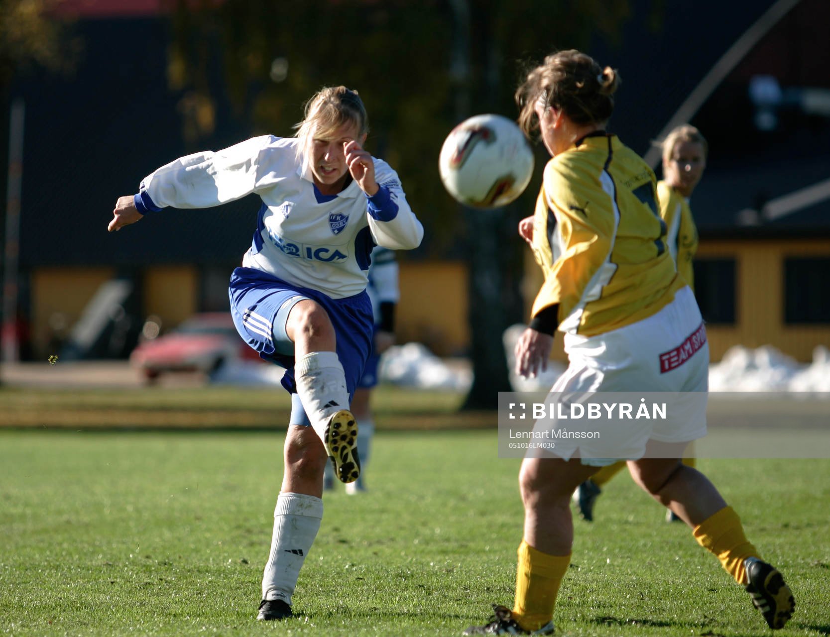 Fotboll, dam, kval, IFK Osby - IFK Malmö