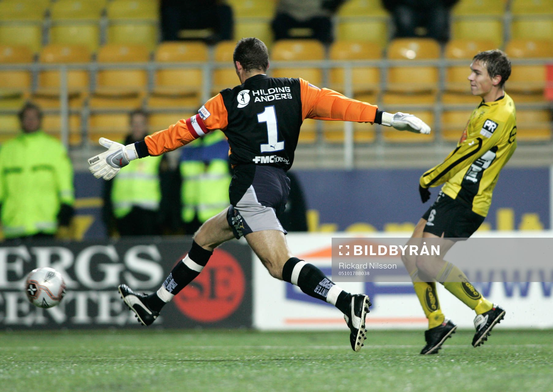 Daniel Andersson, målvakt, Helsingborg och Daniel