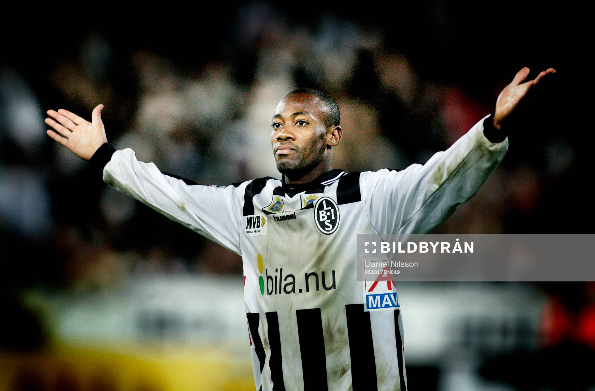 Kevin Amuneke, Landskrona, jubel
