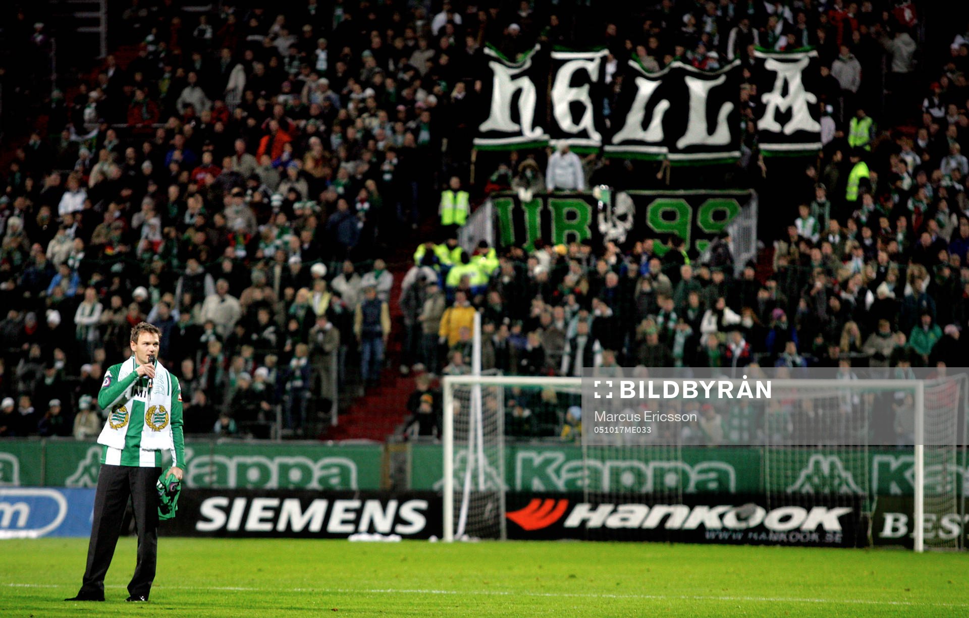 Mikael Hellström, Hammarby avtackades