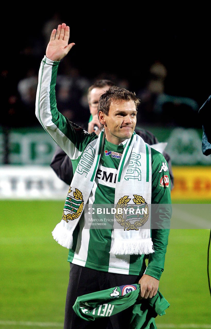 Mikael Hellström, Hammarby avtackades