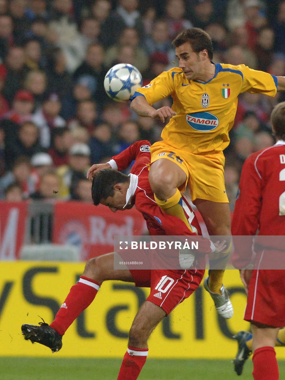 Fabio Cannavaro, Juventus och Roy Makaay, Bayern München