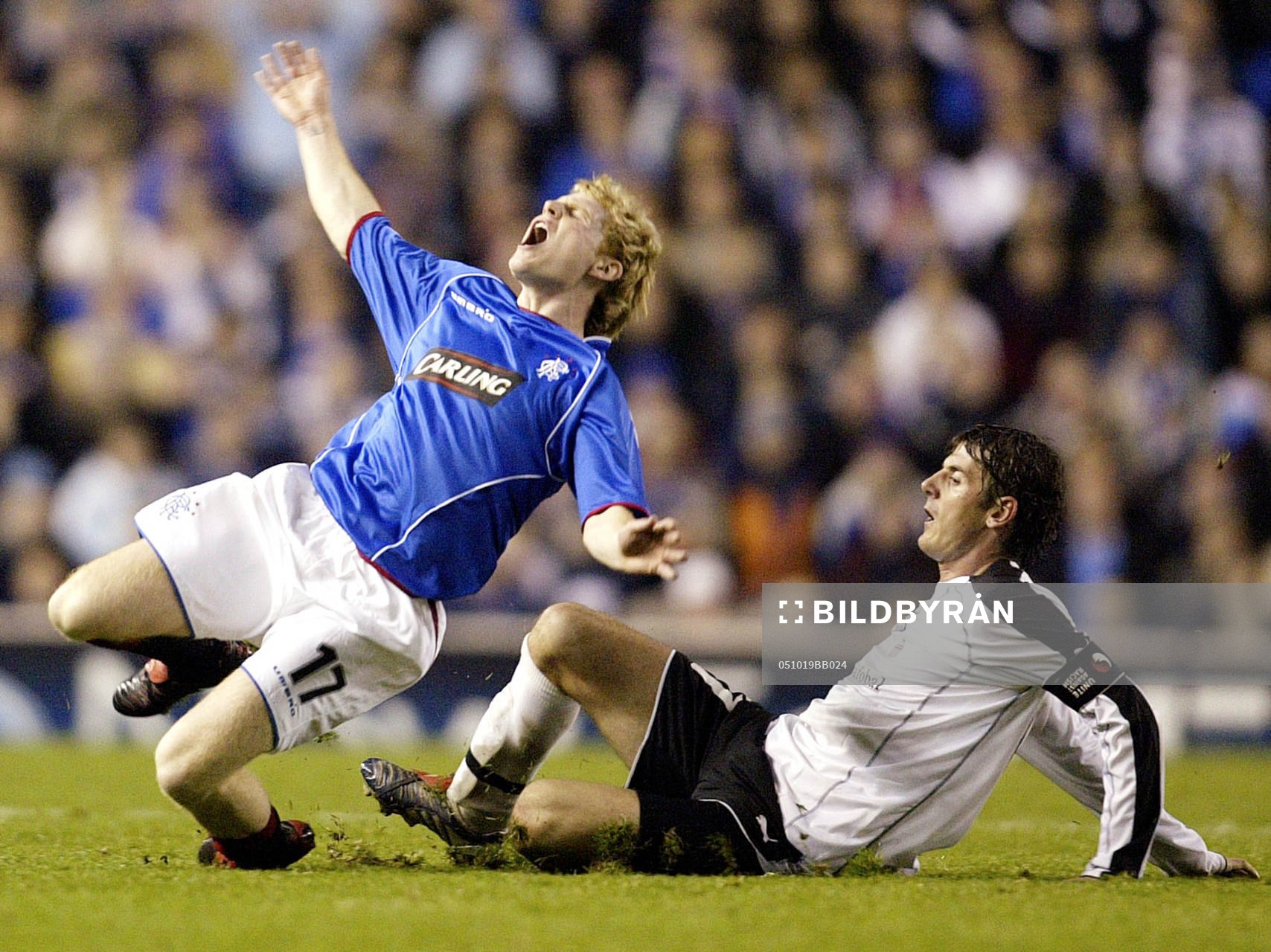 Fotboll, Champions League, Rangers - Artmedia Bratislava
