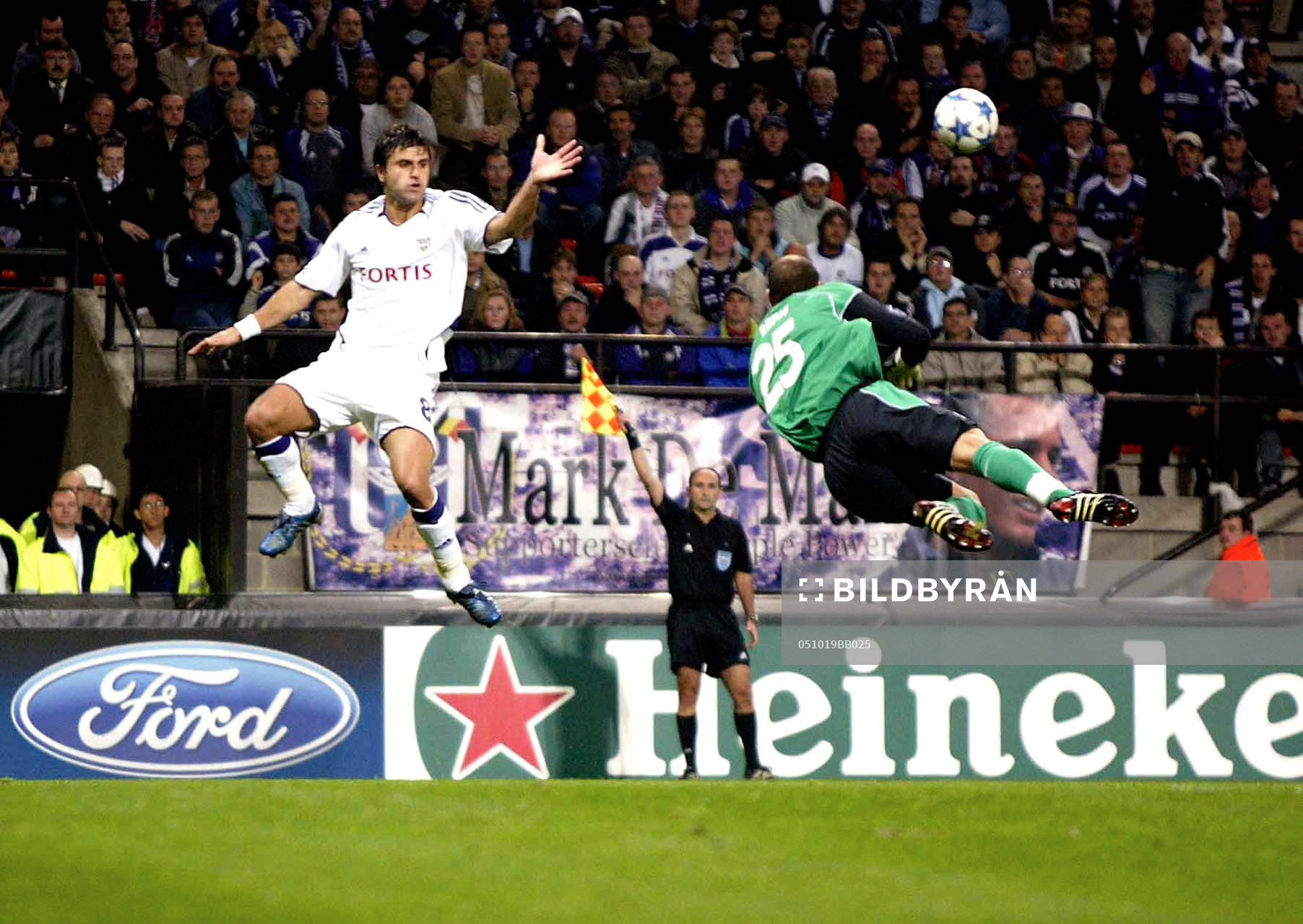 Fotboll, Champions League, RSC Anderlecht - Liverpool