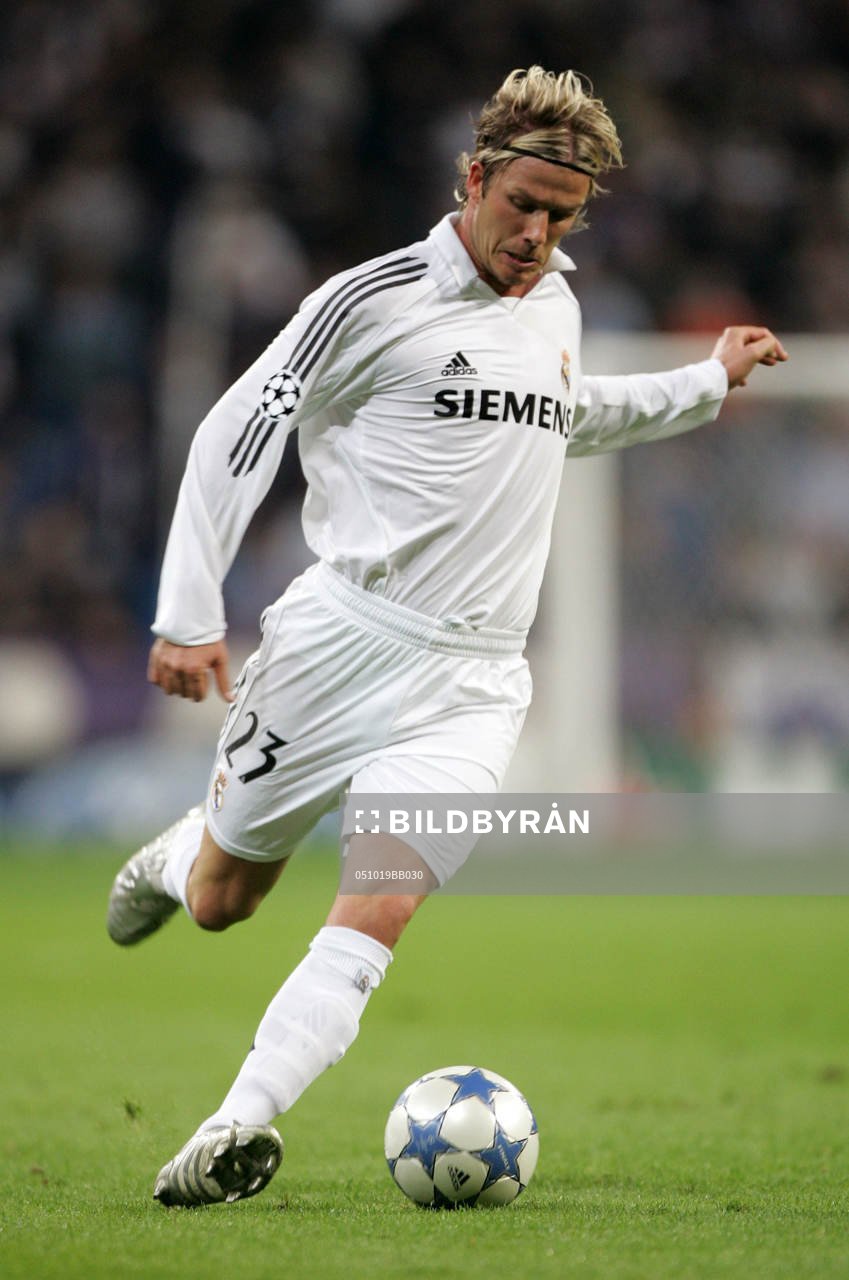 Fotboll, David Beckham, Real Madrid