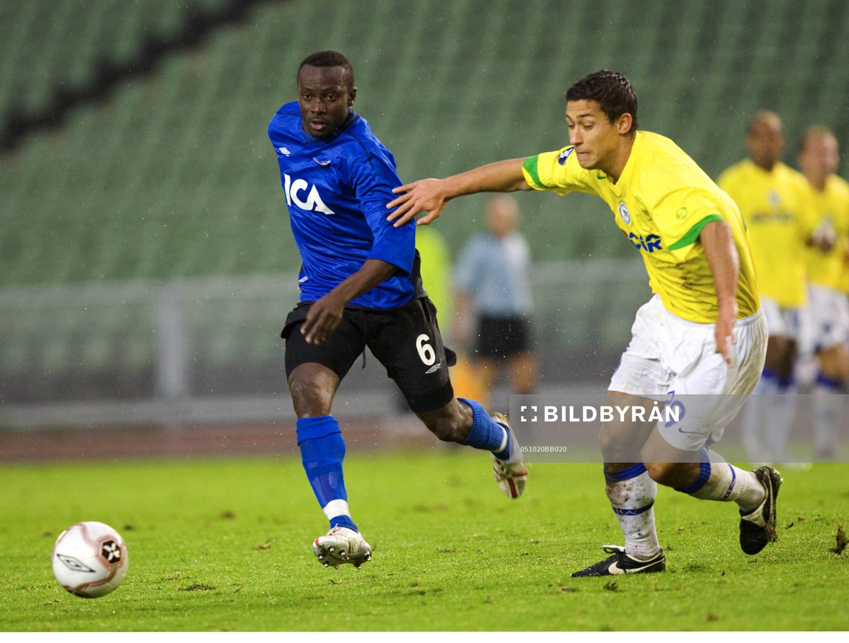 Yaw Preko och Malik Fathi