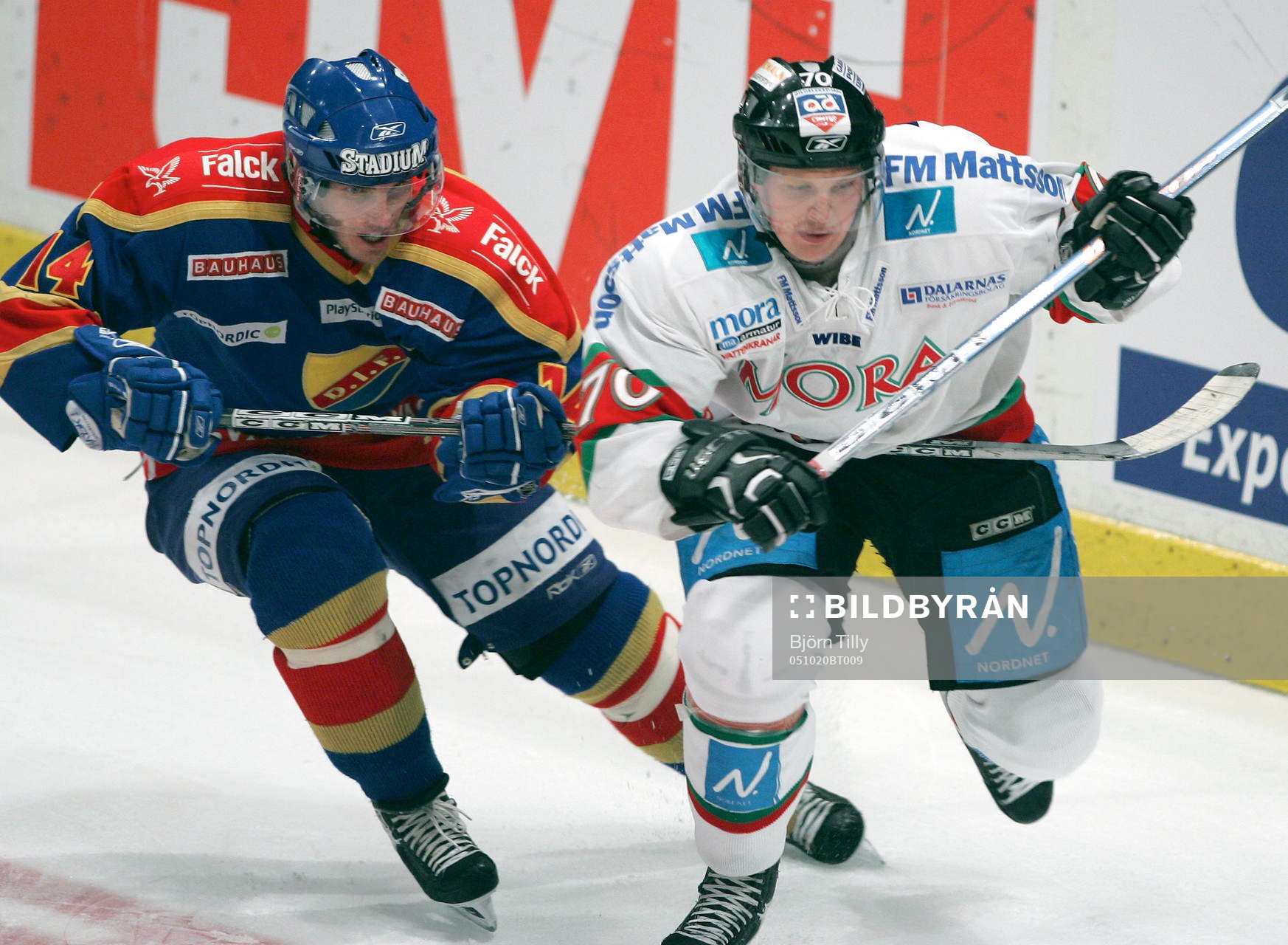 Daniel Rudslätt, Djurgården och Peter Nolander, Mora