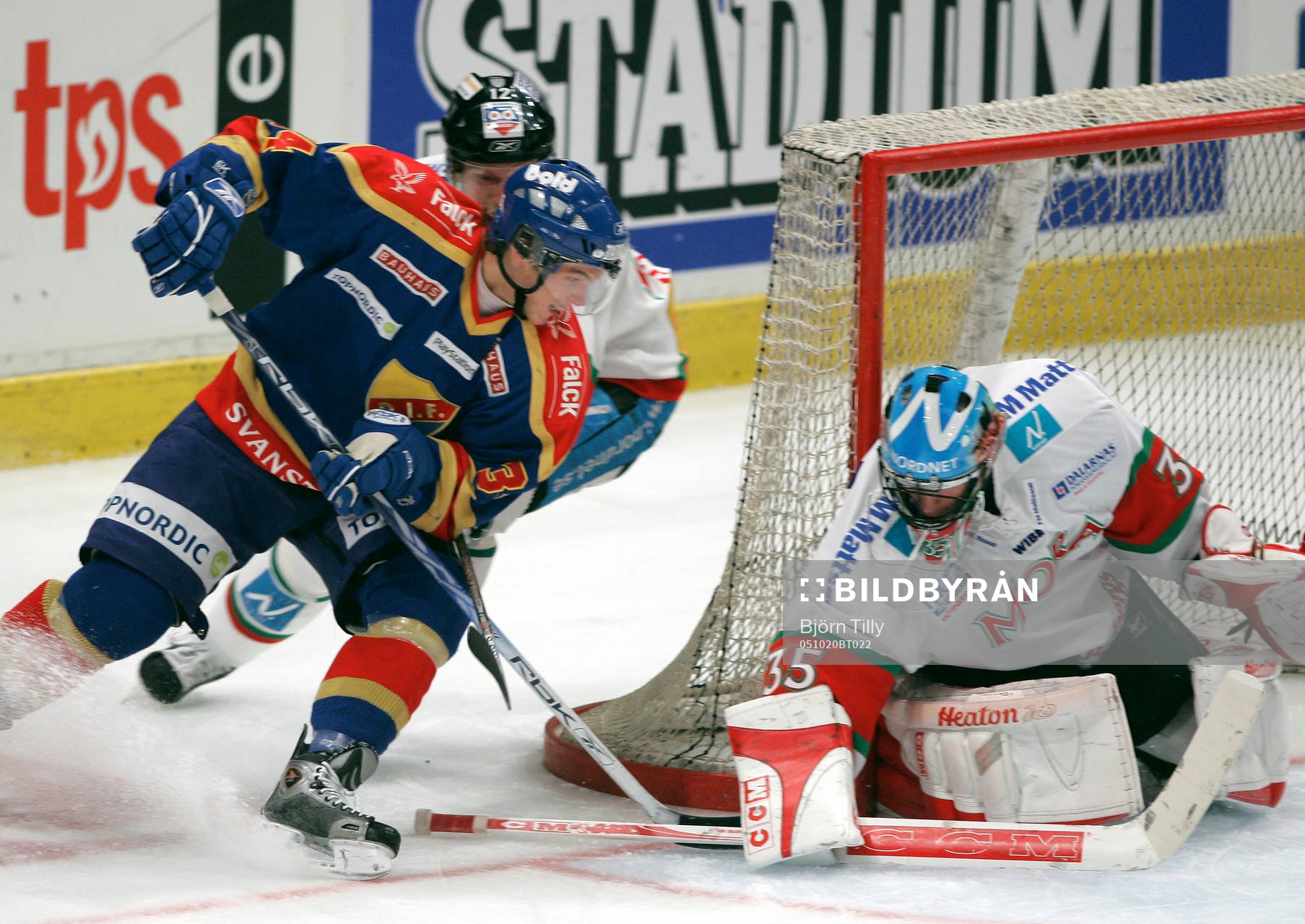 Christopher Thörn, Djurgården och Petri Vehanen,